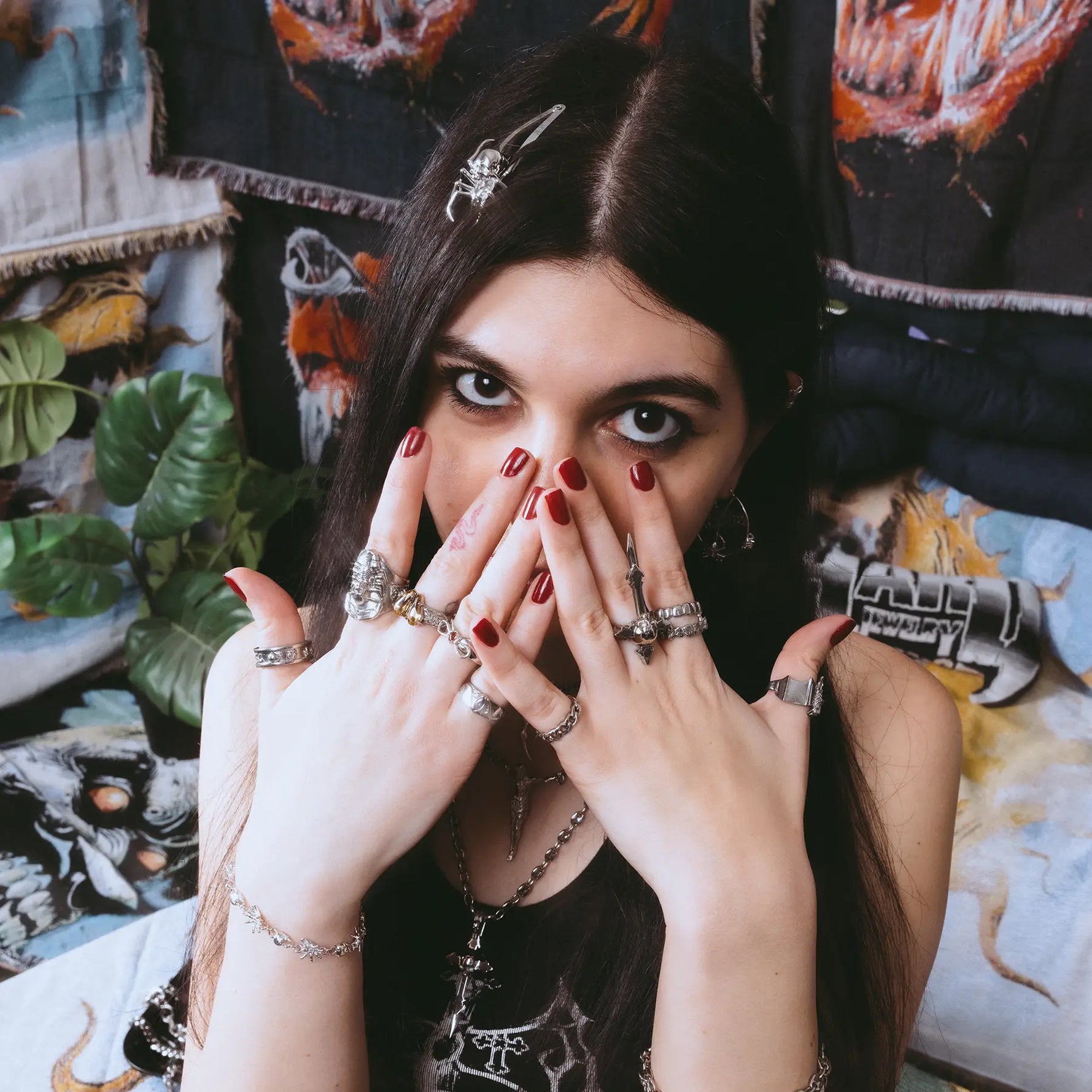 SPIDER HAIR CLIP - Hard Jewelry™