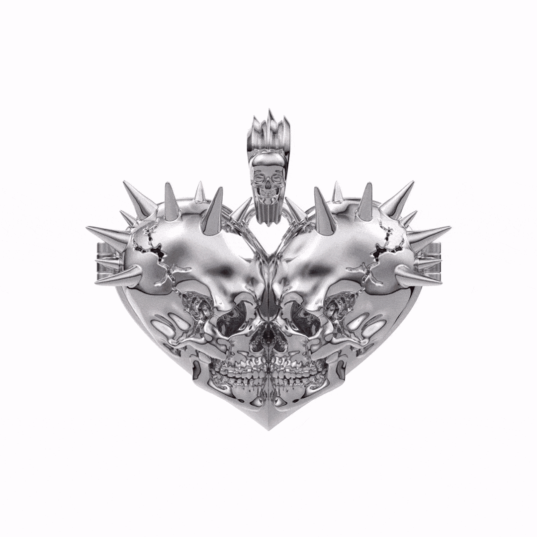 'TIL DEATH DO US PART PENDANT