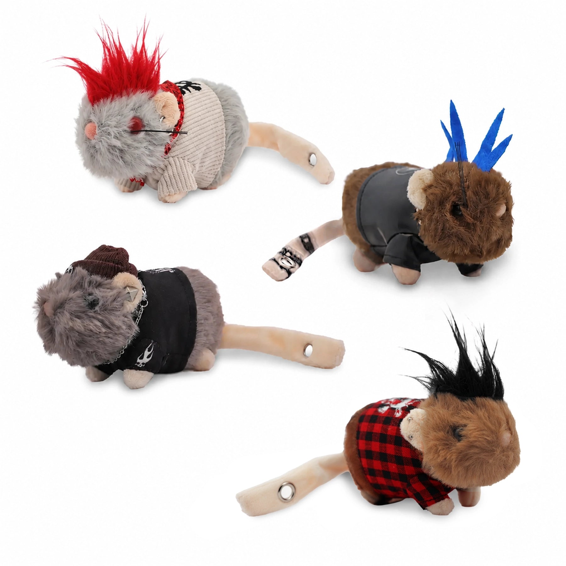 PUNK RAT PLUSHIES