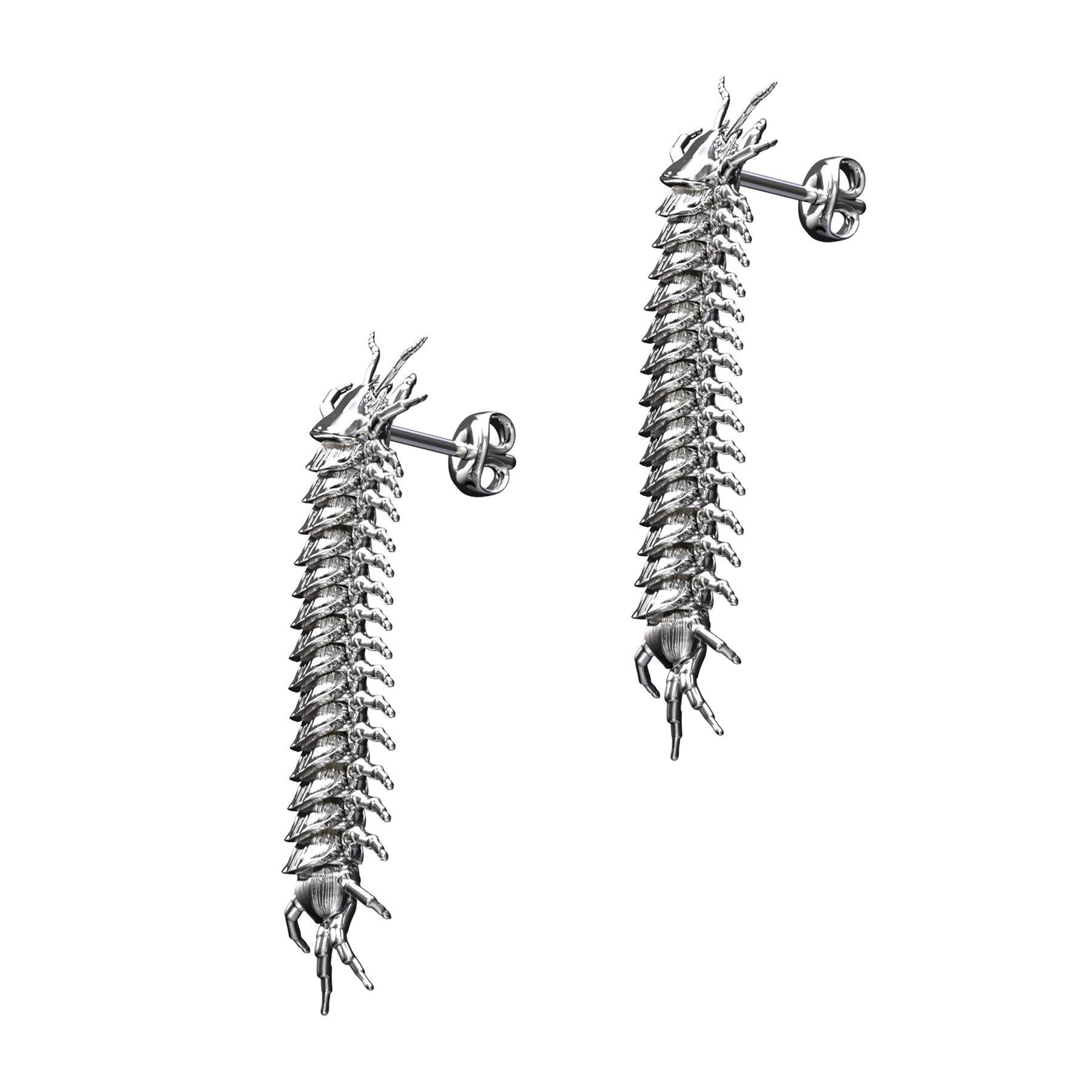 CENTIPEDE STUD EARRING
