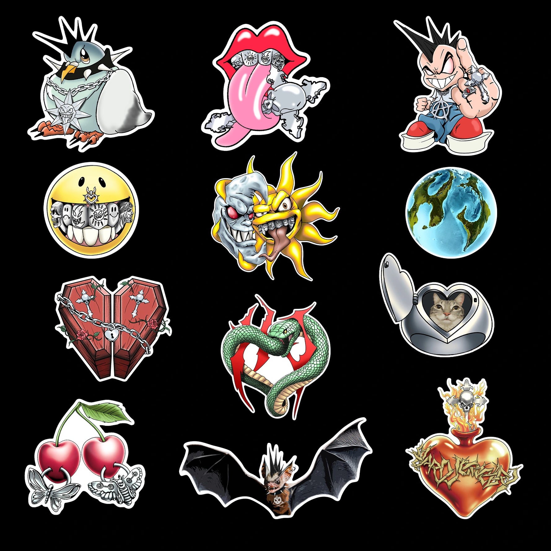 8 YEAR ANNIVERSARY STICKER PACK