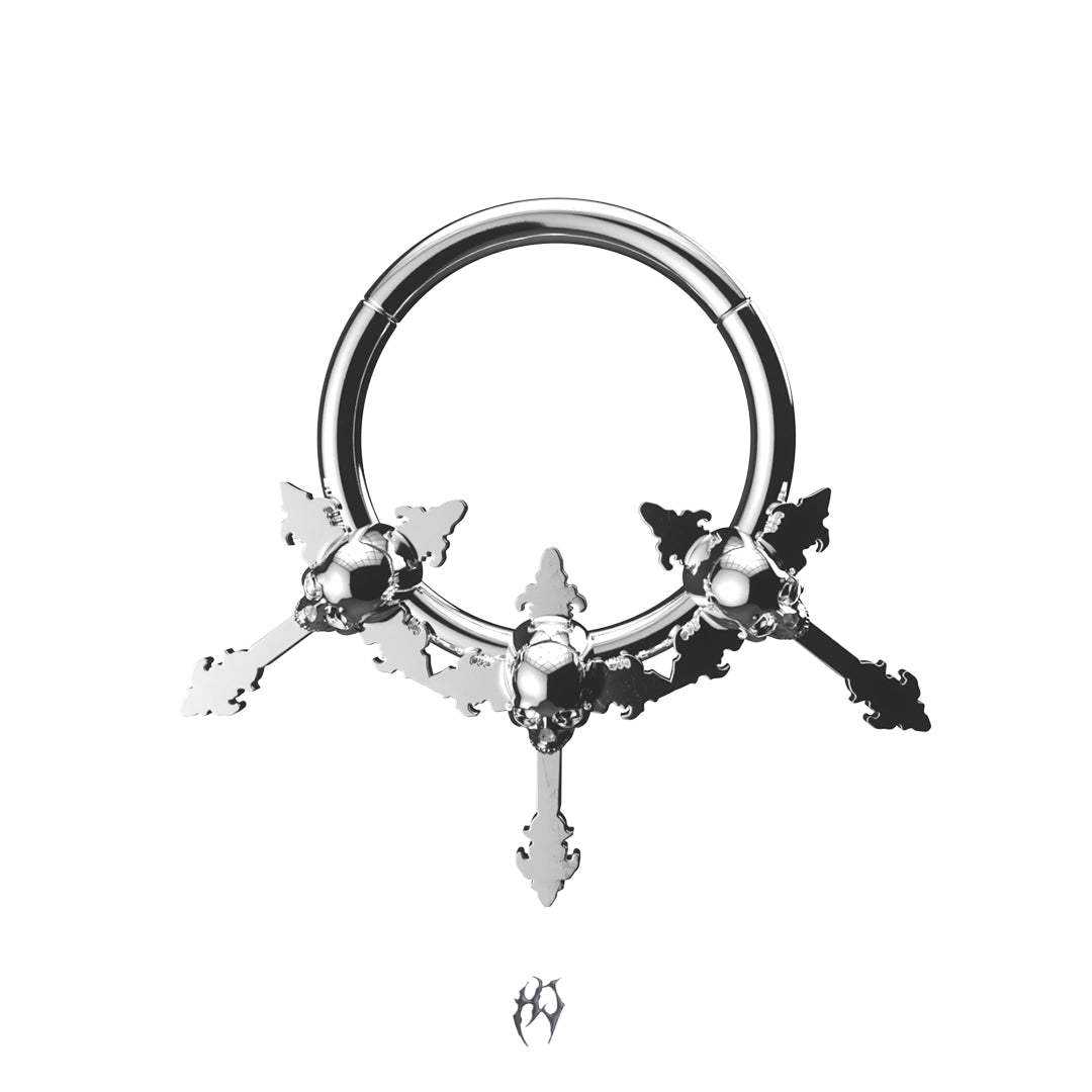 TRIPLE CROSS SEPTUM Hard Jewelry™