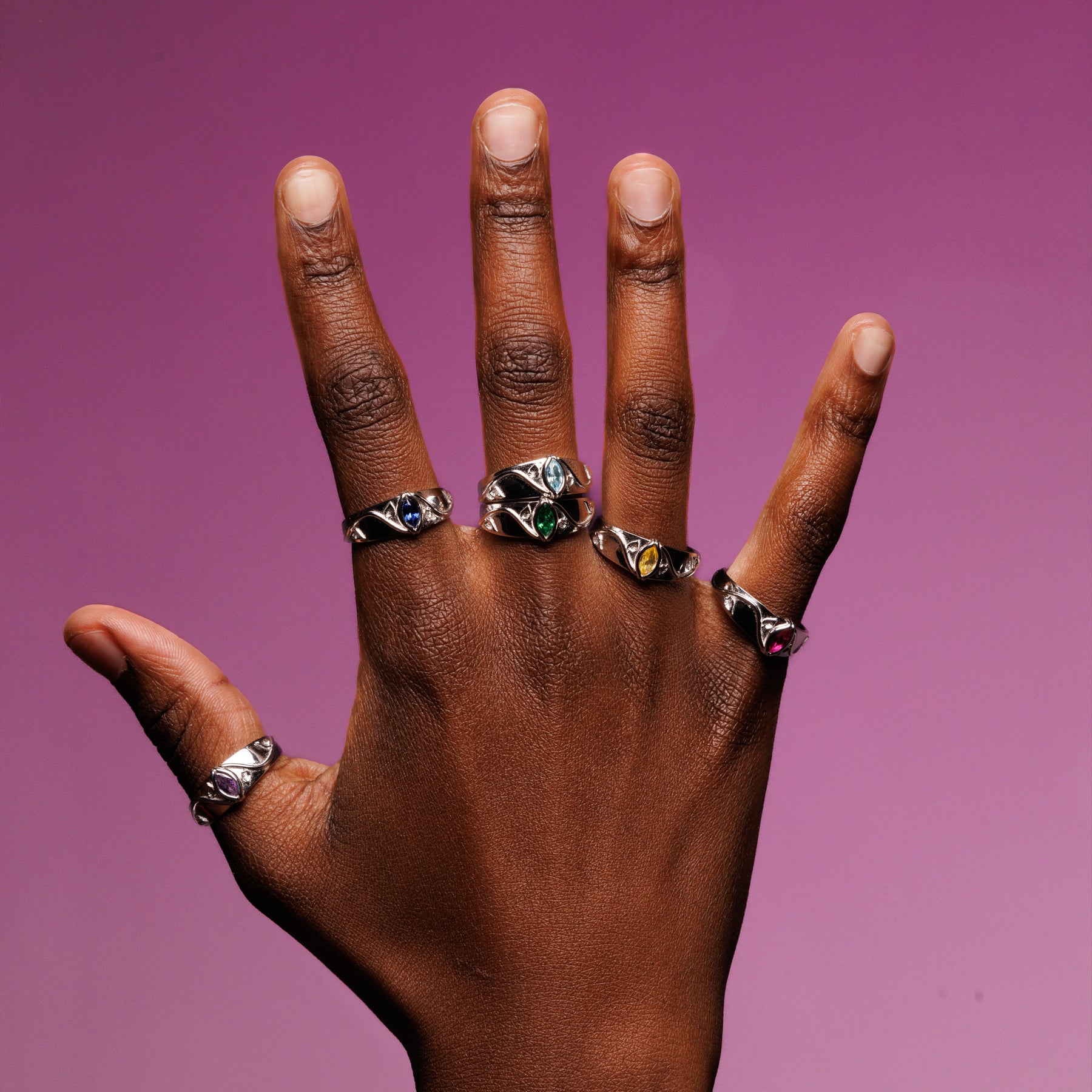 BIRTHSTONE RING (JANUARY)