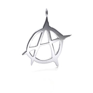 Sterling Silver Anarchy Pendant