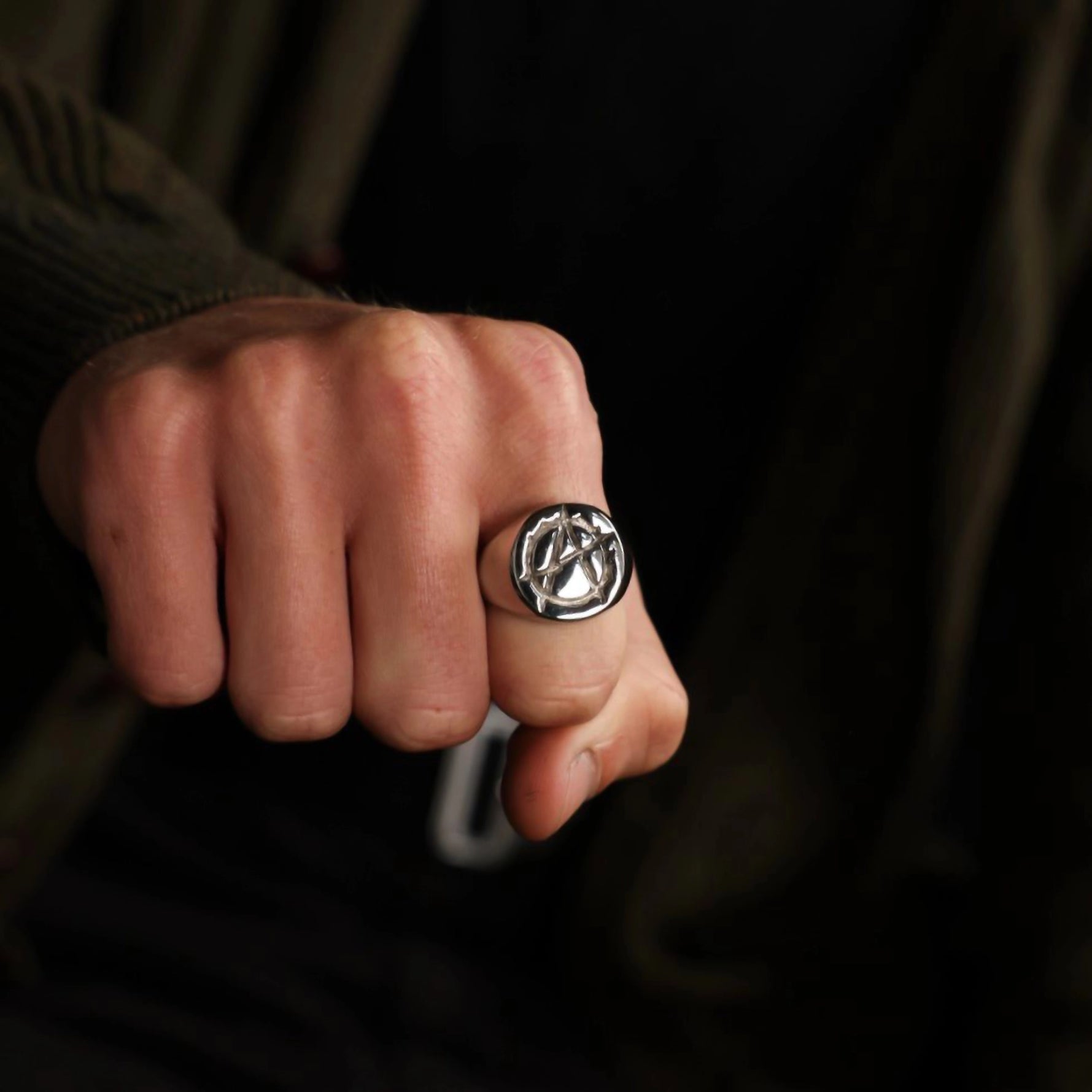 ANARCHY SIGNET RING - Hard Jewelry™