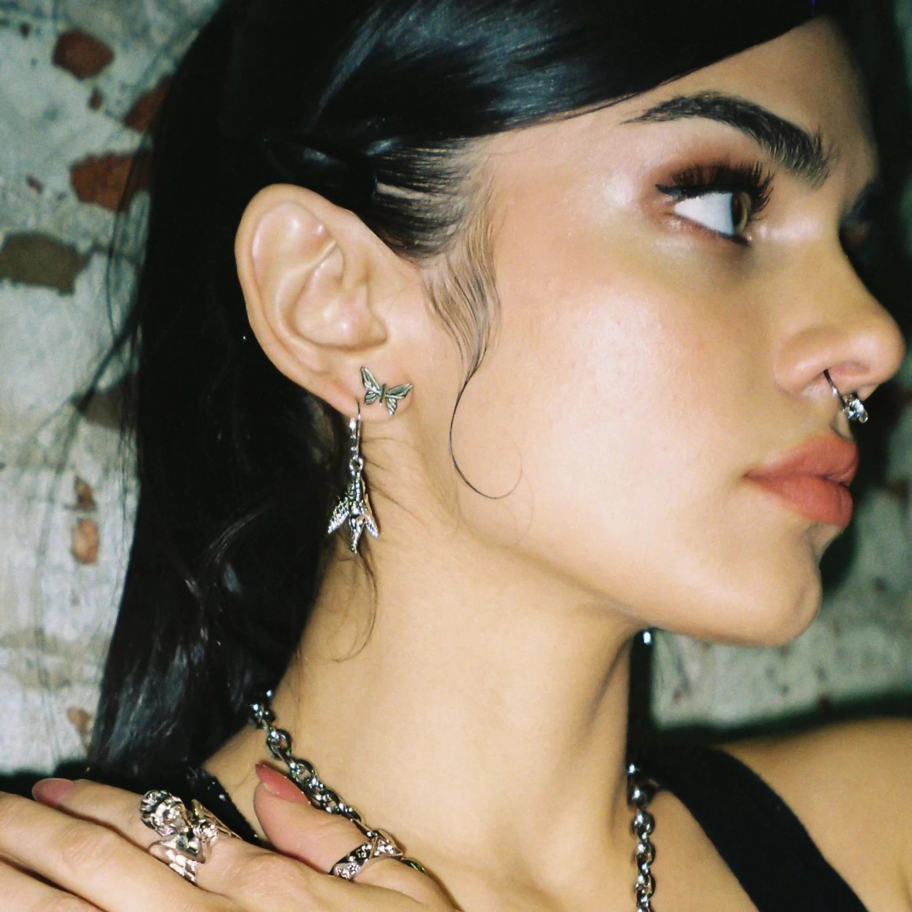 BUTTERFLY EARRING (STUD) - Hard Jewelry™