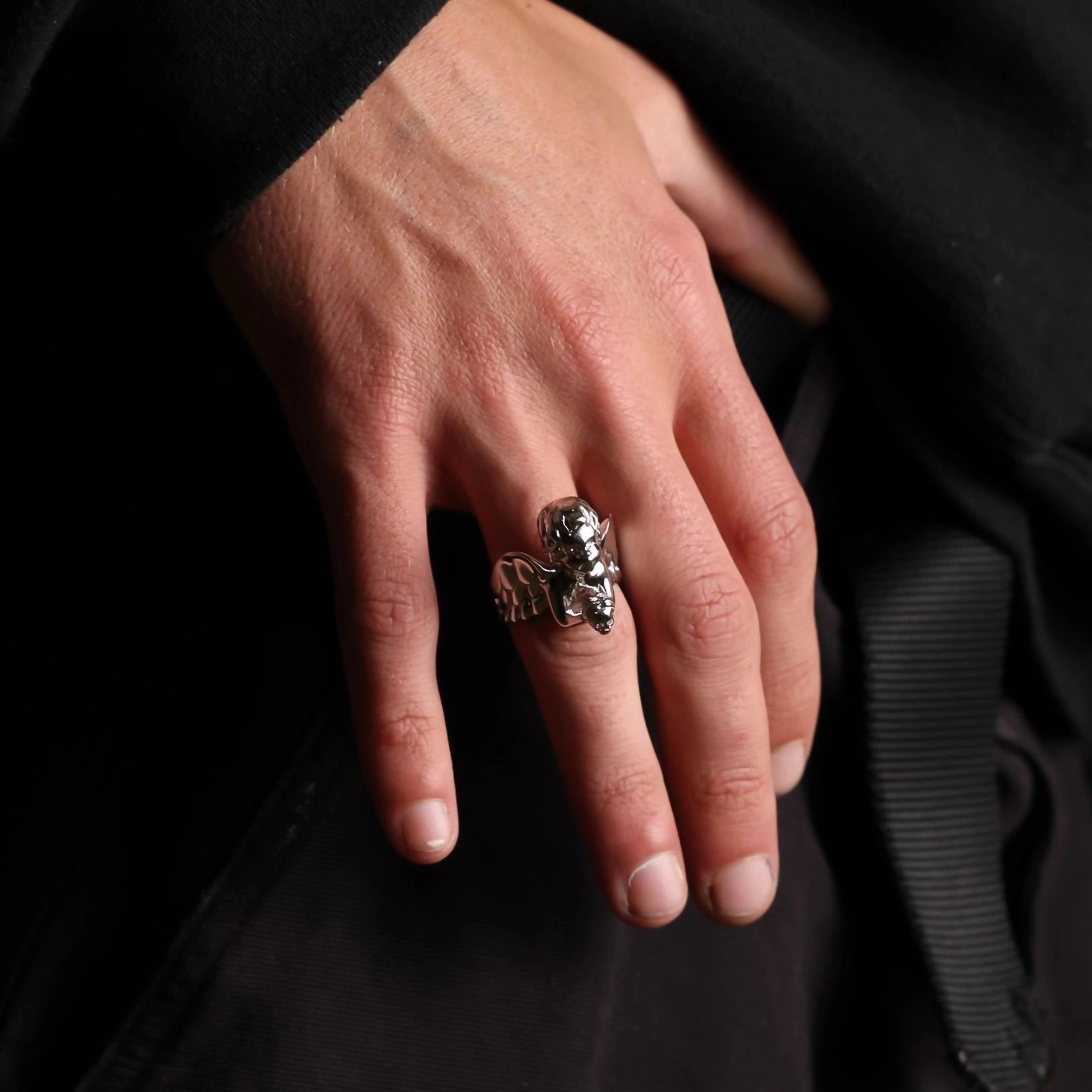 ANGEL OF DEATH RING - Hard Jewelry™