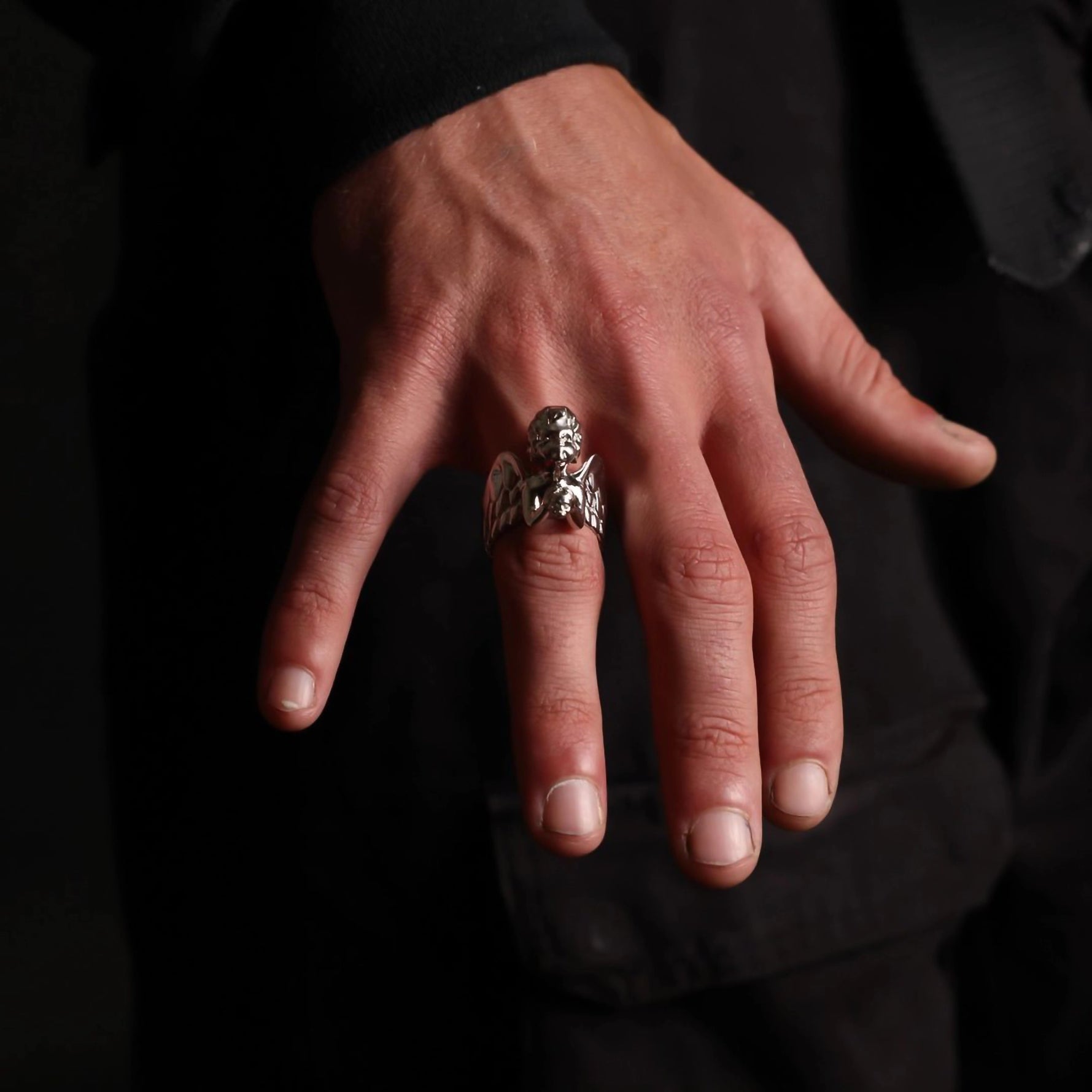 ANGEL OF DEATH RING - Hard Jewelry™