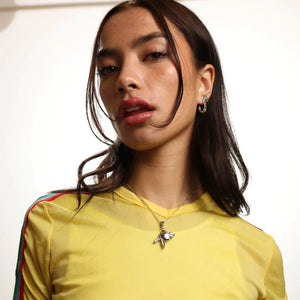 ARMORED OPEN HOOP EARRING - Hard Jewelry™