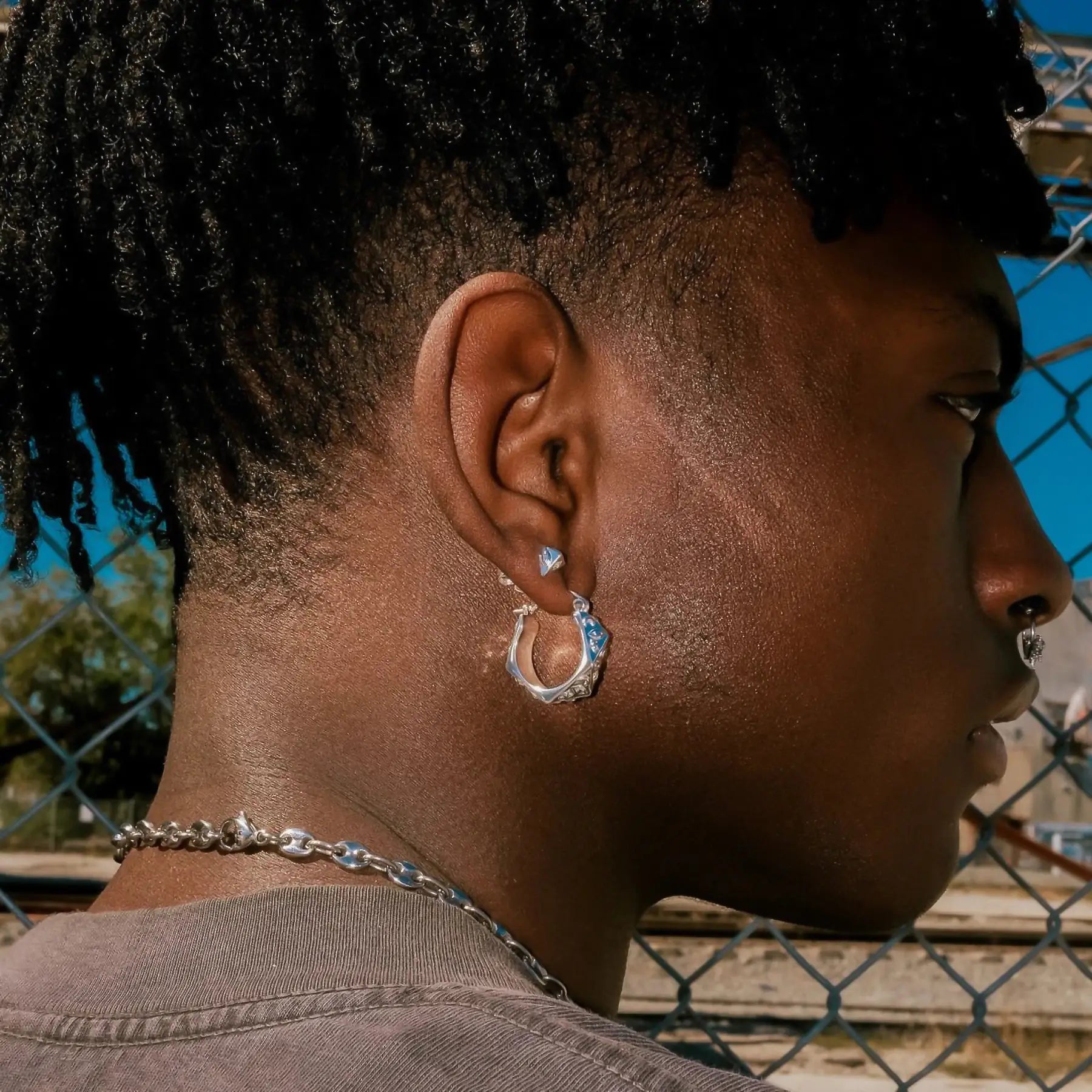 ASTROLOGY HOOP EARRING - Hard Jewelry™