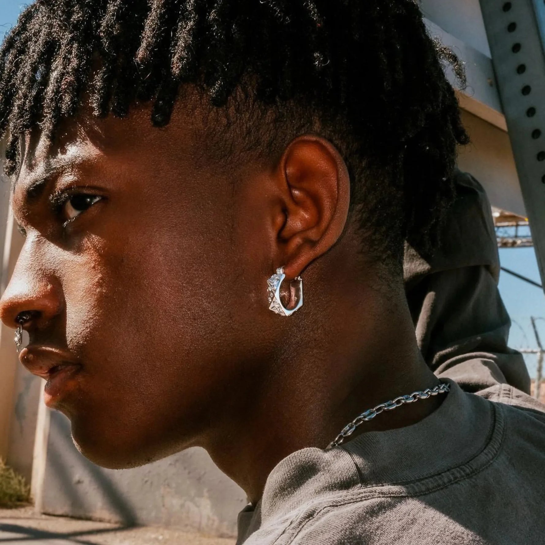 ASTROLOGY HOOP EARRING - Hard Jewelry™