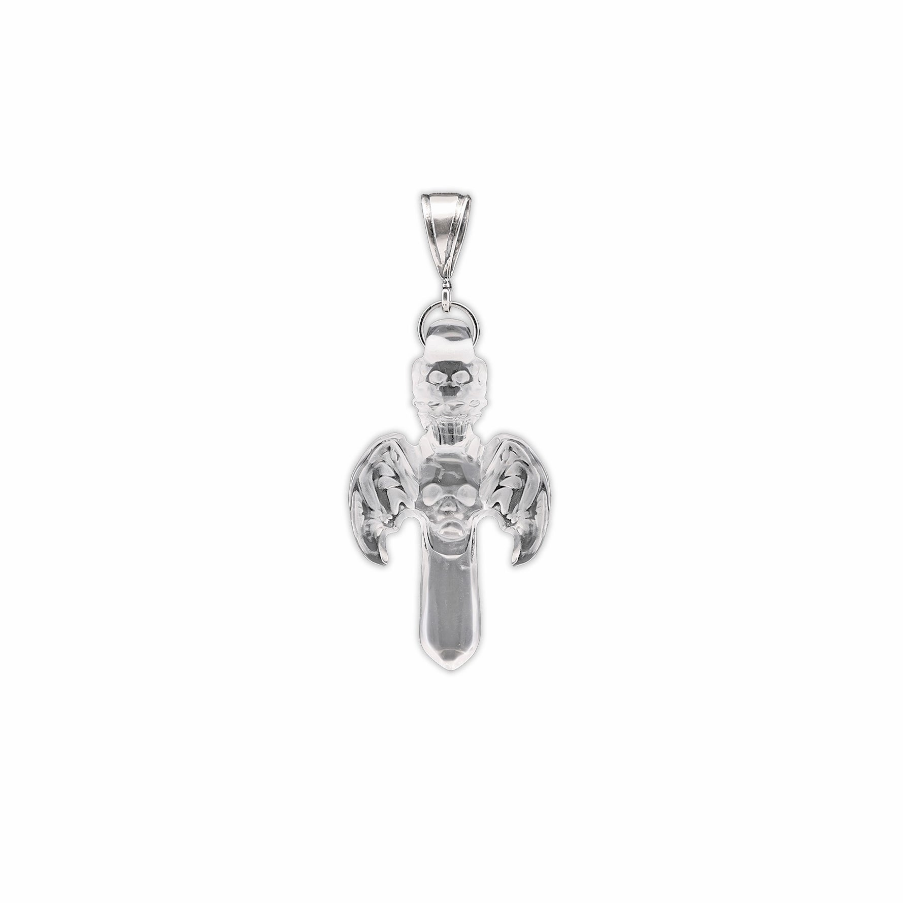 DAISY SWORD CRYSTAL PENDANT - Hard Jewelry™