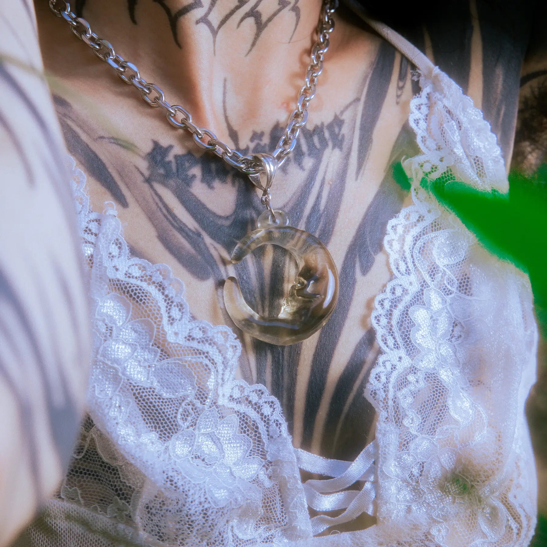 LUNA CRYSTAL PENDANT - Hard Jewelry™