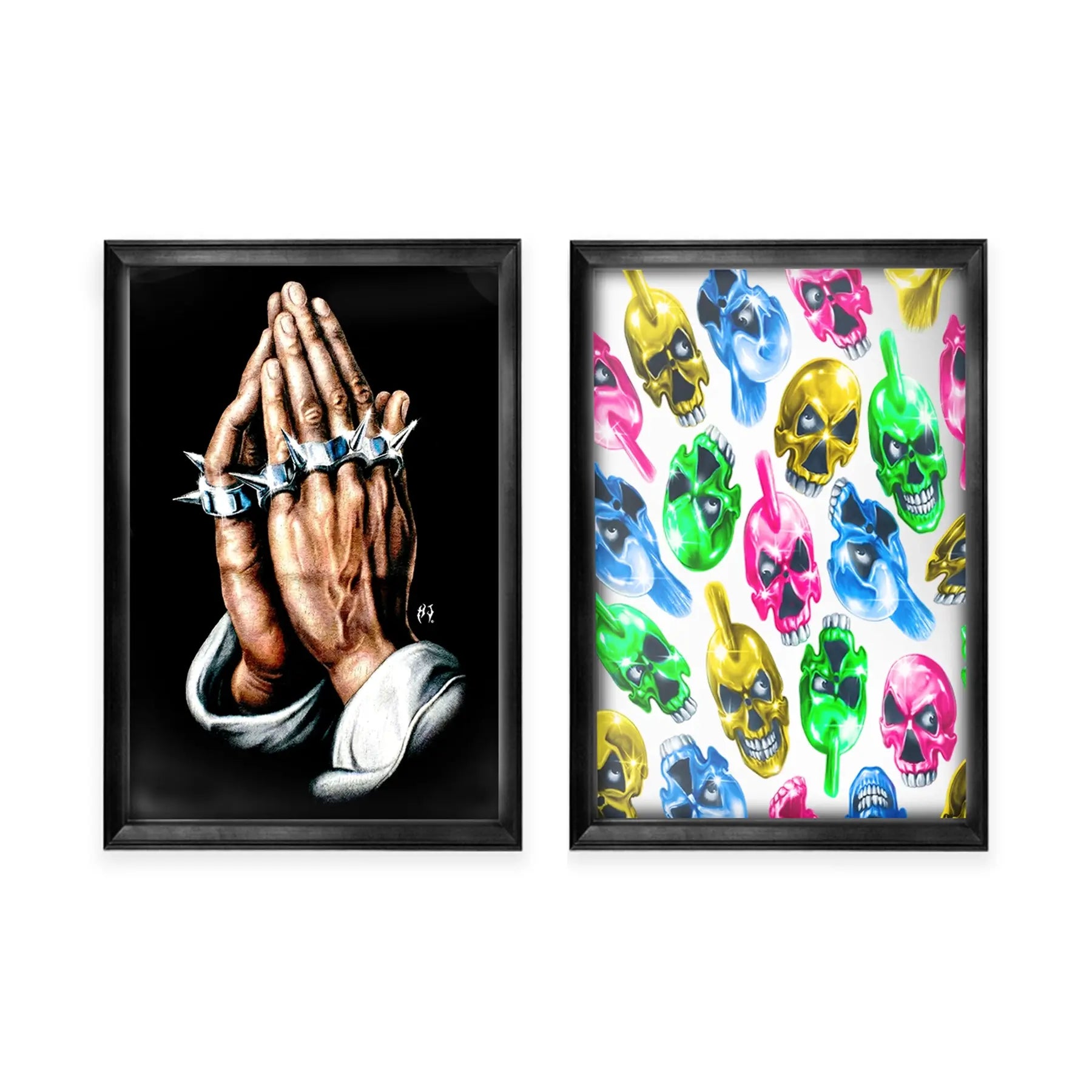 BACK 2 SKULL POSTERS