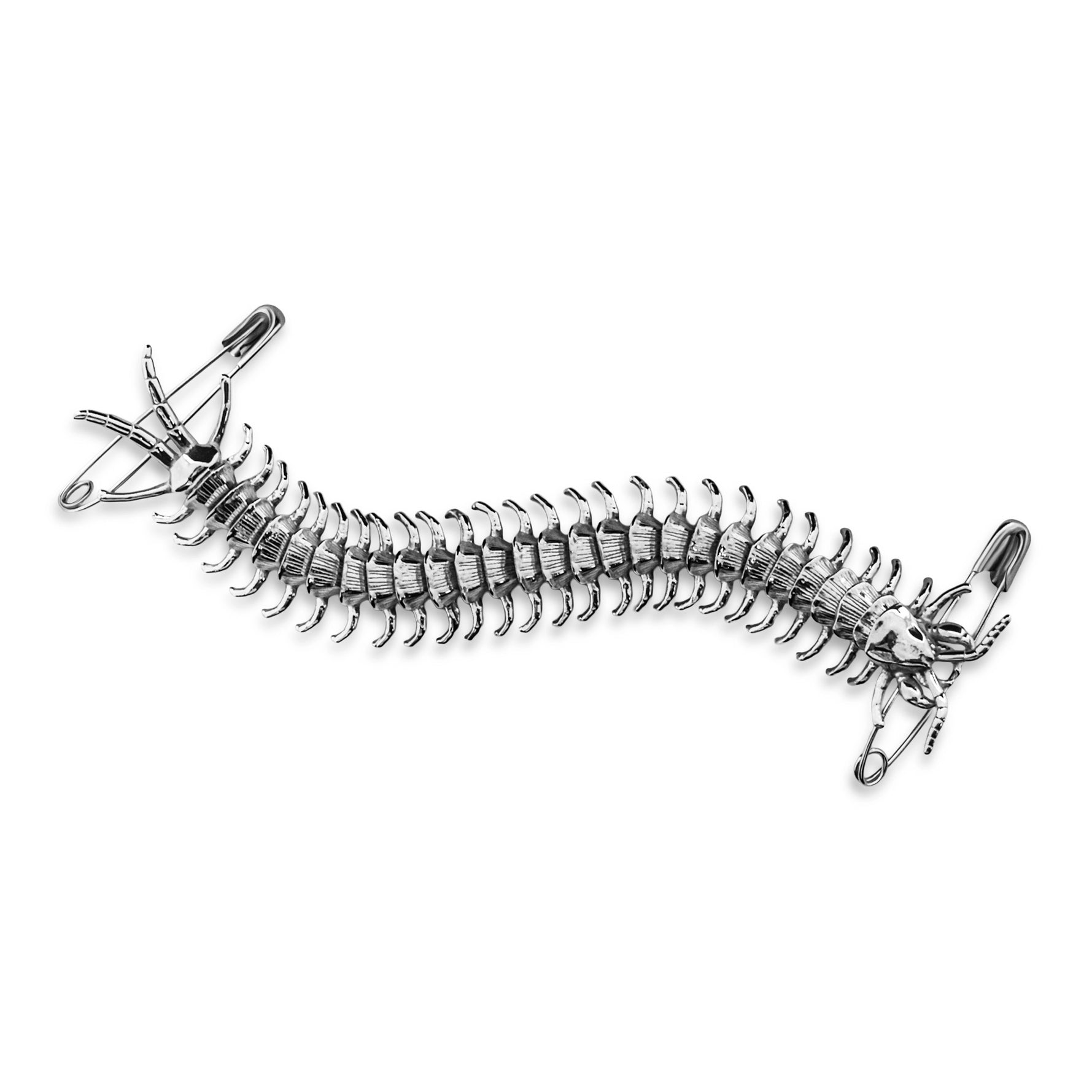 CENTIPEDE SAFETY PIN - Hard Jewelry™
