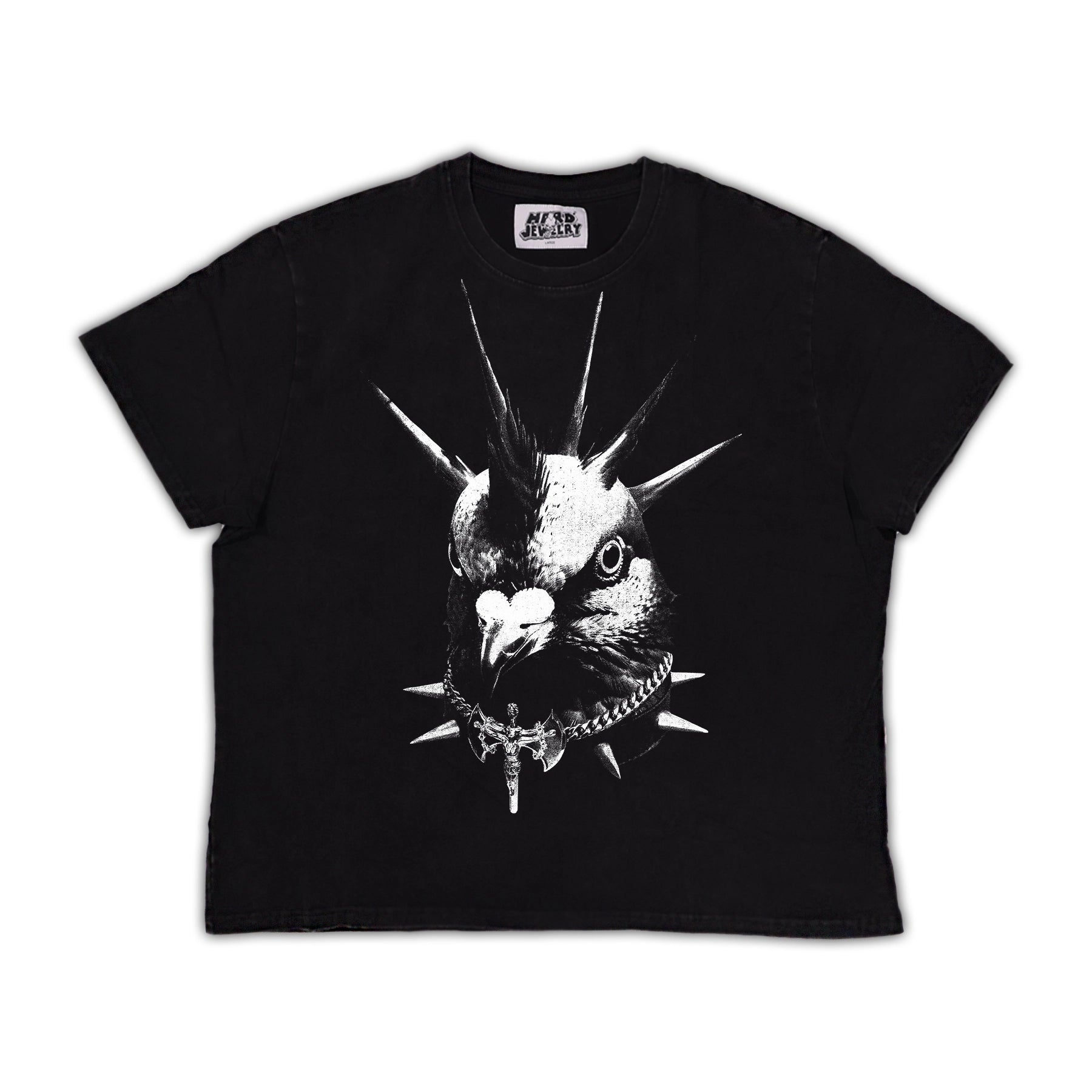 BLACKSCANDAL Back Opening Print Shirt薔薇 Yohji Yamamoto ヨウジヤマモト BLACK SCANDAL 19SS HH-B84-811
