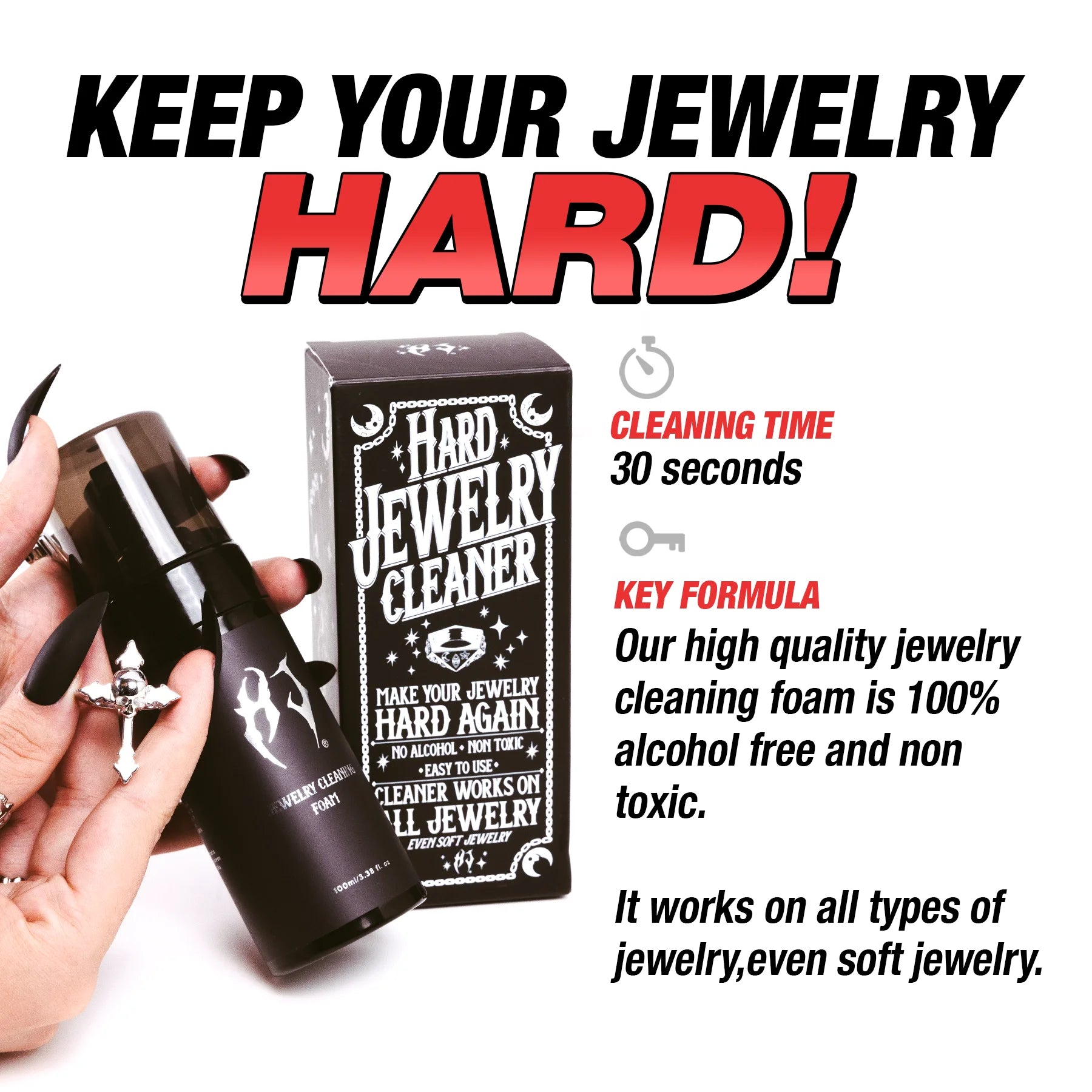 HARD JEWELRY CLEANER KIT - Hard Jewelry™
