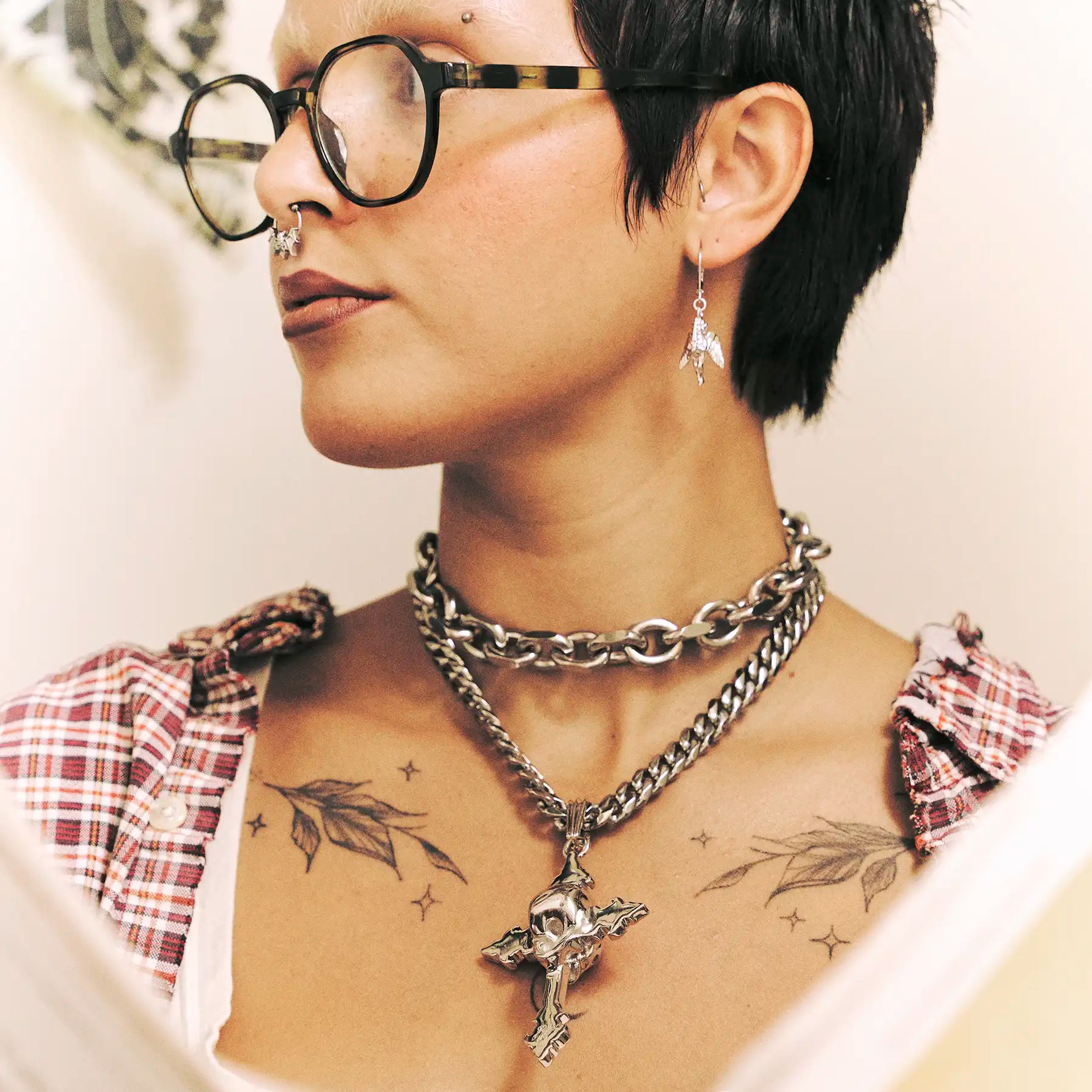 ANGEL EARRING (DANGLE) - Hard Jewelry™