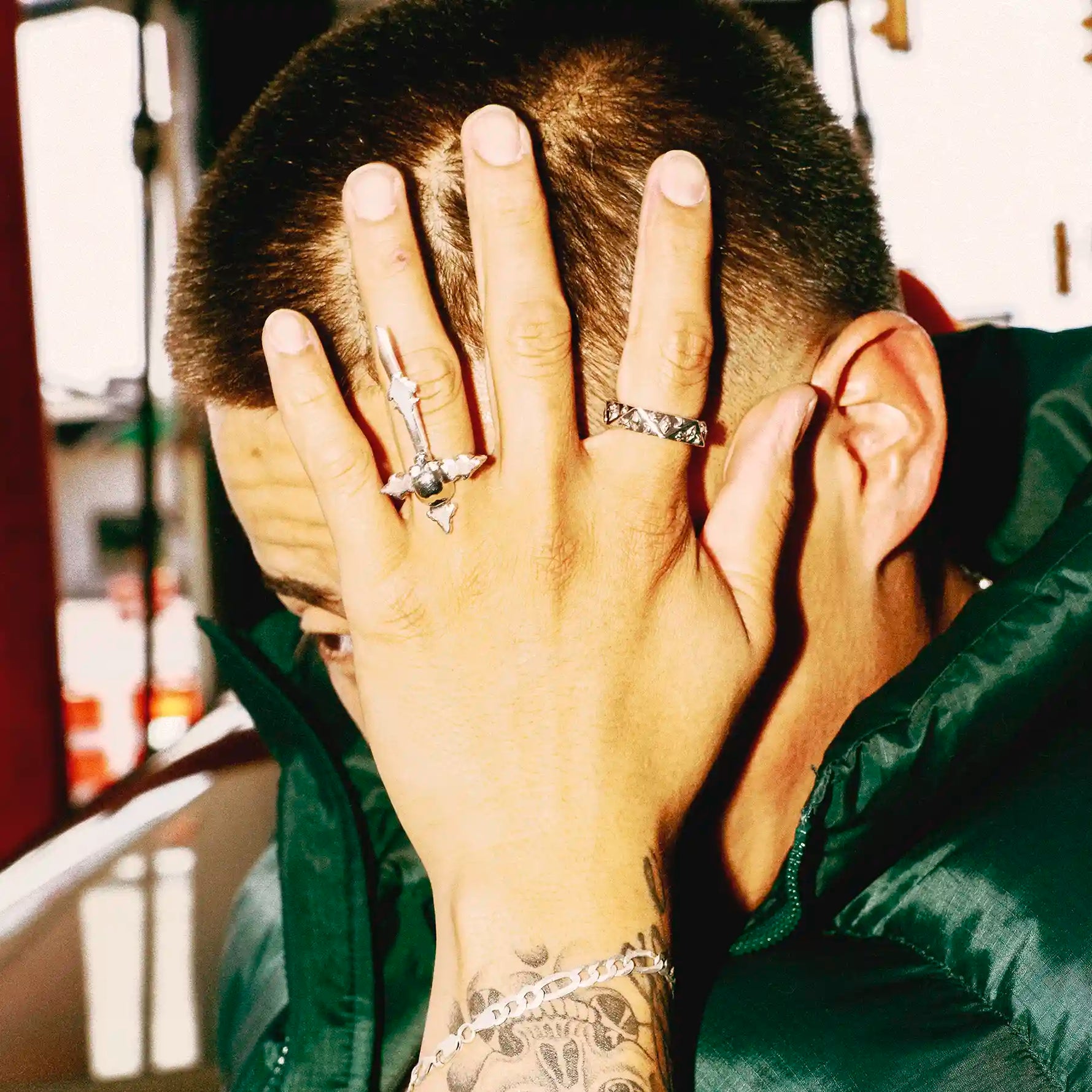 SILVER FIGARO BRACELET