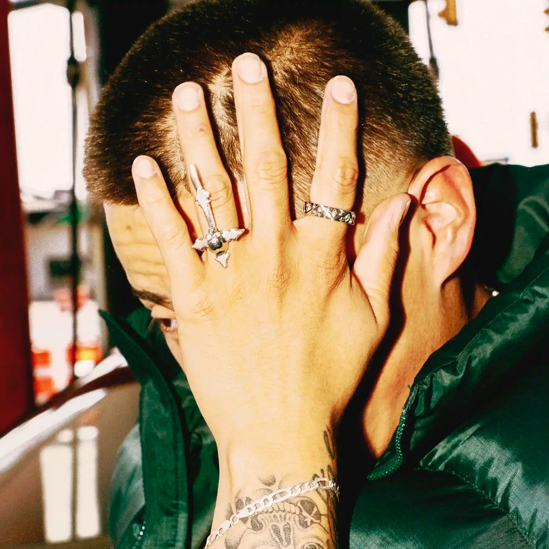 SILVER FIGARO BRACELET