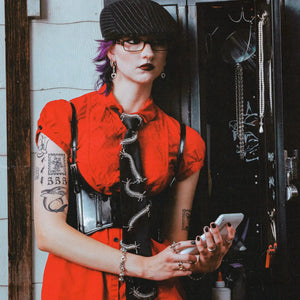 SPIKE HEART EARRING - Hard Jewelry™