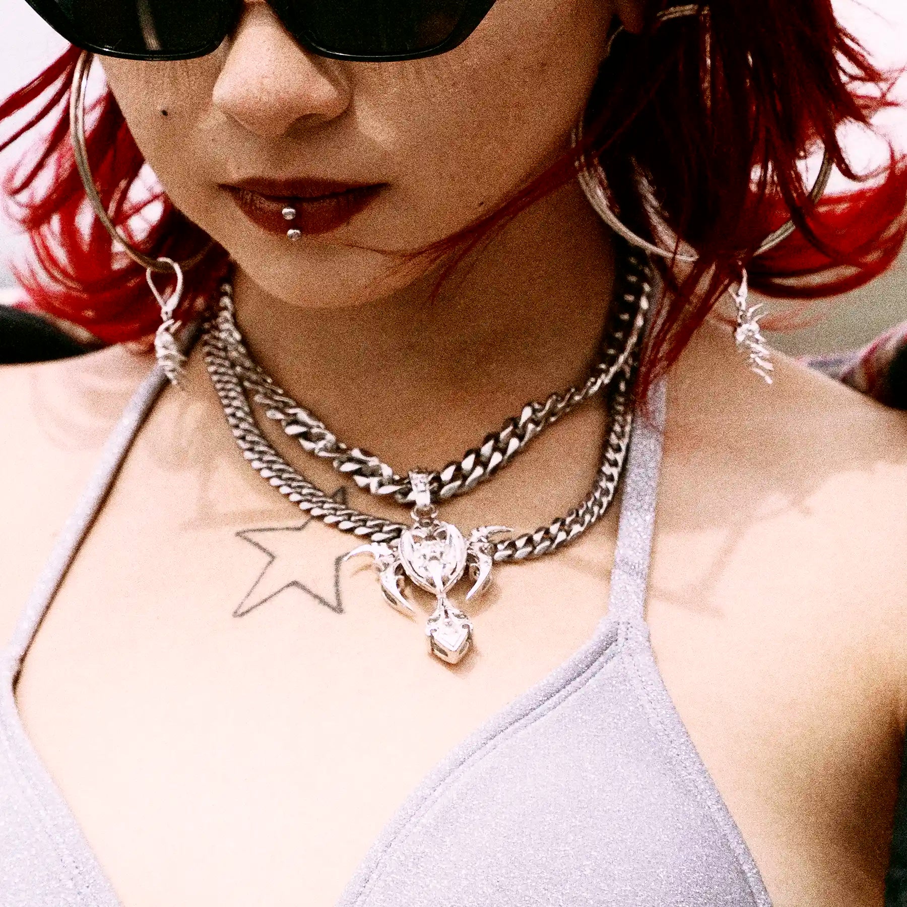 TRIBAL CROSS PENDANT - Hard Jewelry™