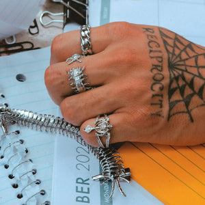 TRIBAL CROSS RING - Hard Jewelry™