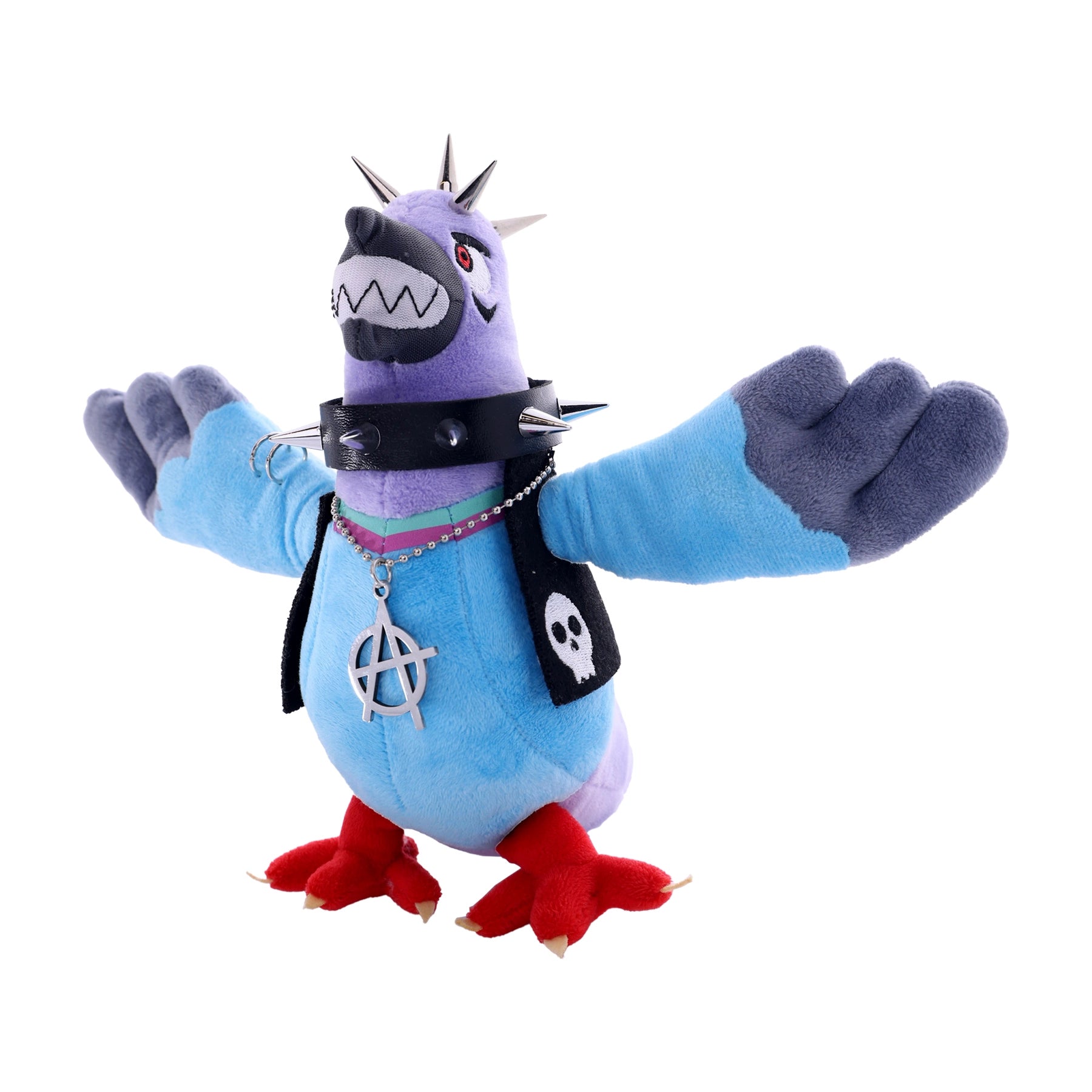 PHOENIX THE PUNK PIGEON PLUSHIE