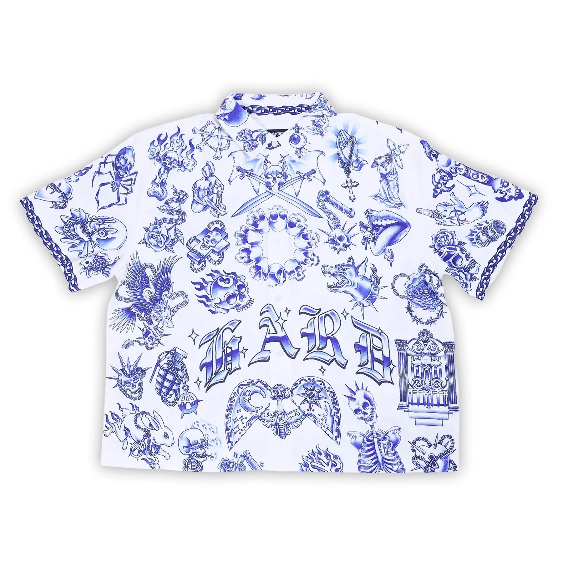 TATTOO BUTTON UP SHIRT