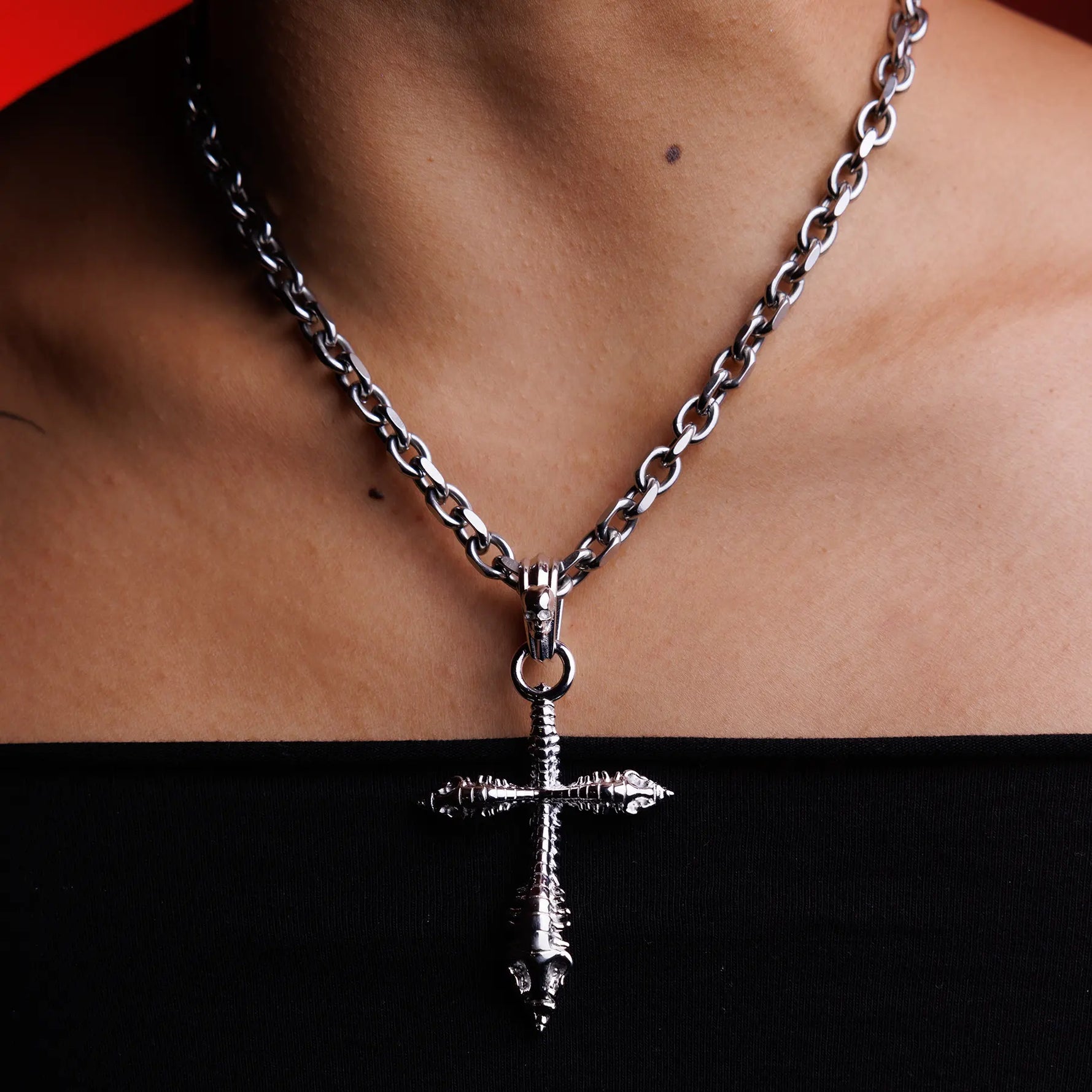 【Rosen Kreuz】vertebrae chain Rosen Kreuz】vertebrae chain (2type) | OUR BRAND,Rosen Kreuz