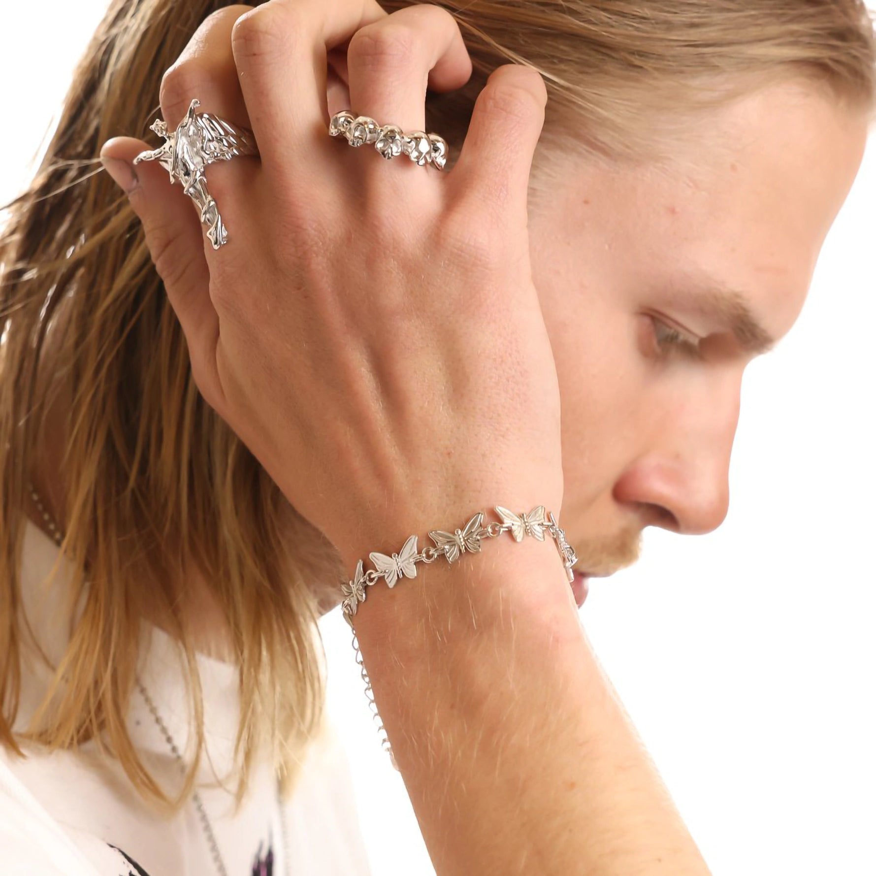 BUTTERFLY BRACELET (ADJUSTABLE) - Hard Jewelry™