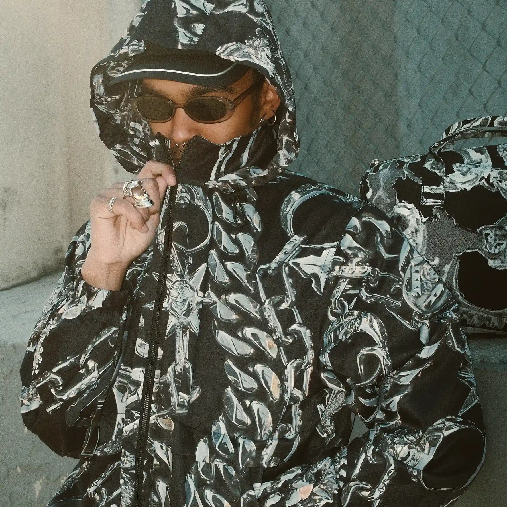 CHAIN LINK WINDBREAKER – Hard Jewelry™ CHAIN LINK WINDBREAKER – Hard Jewelry™
