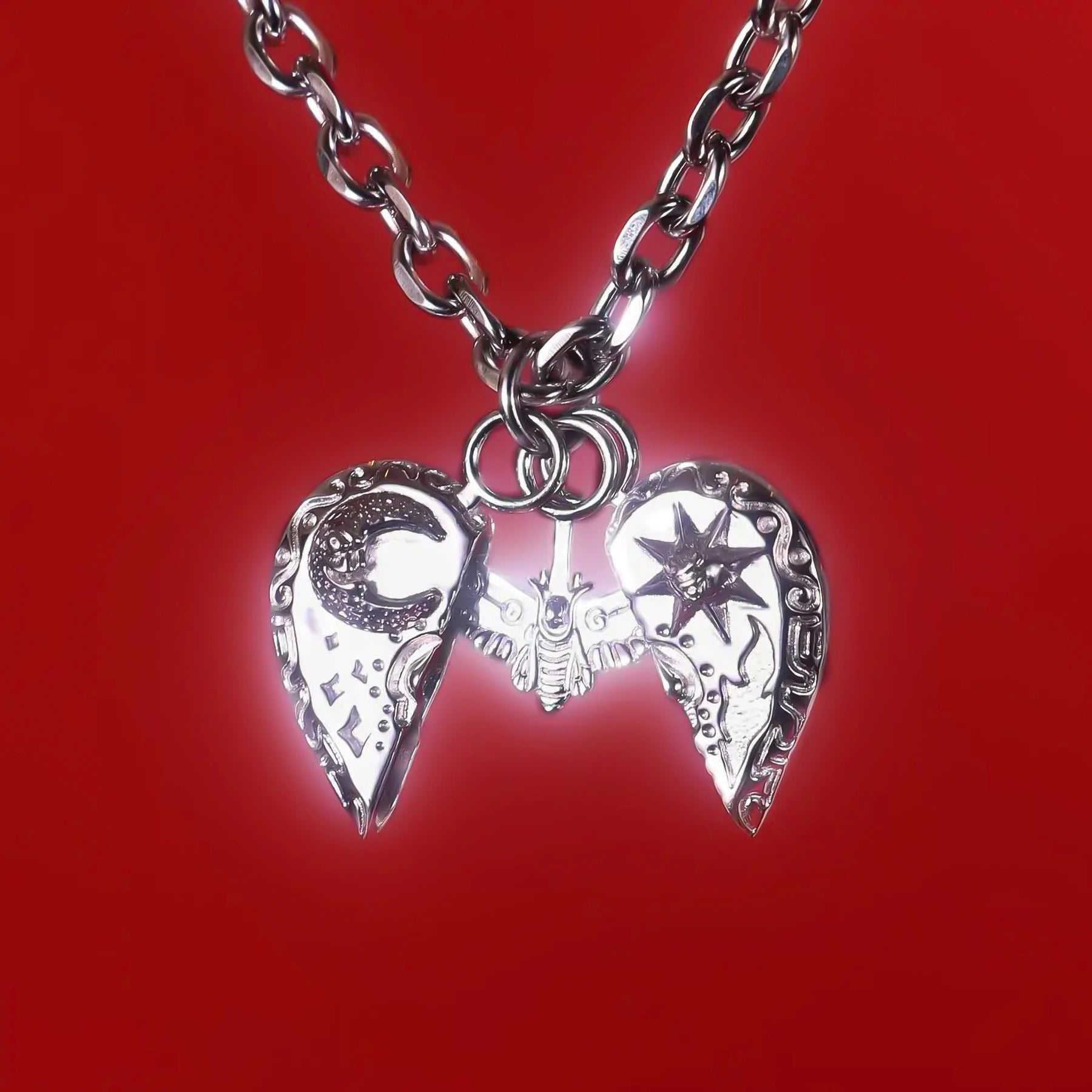 COSMIC HEART PENDANT – Hard Jewelry™