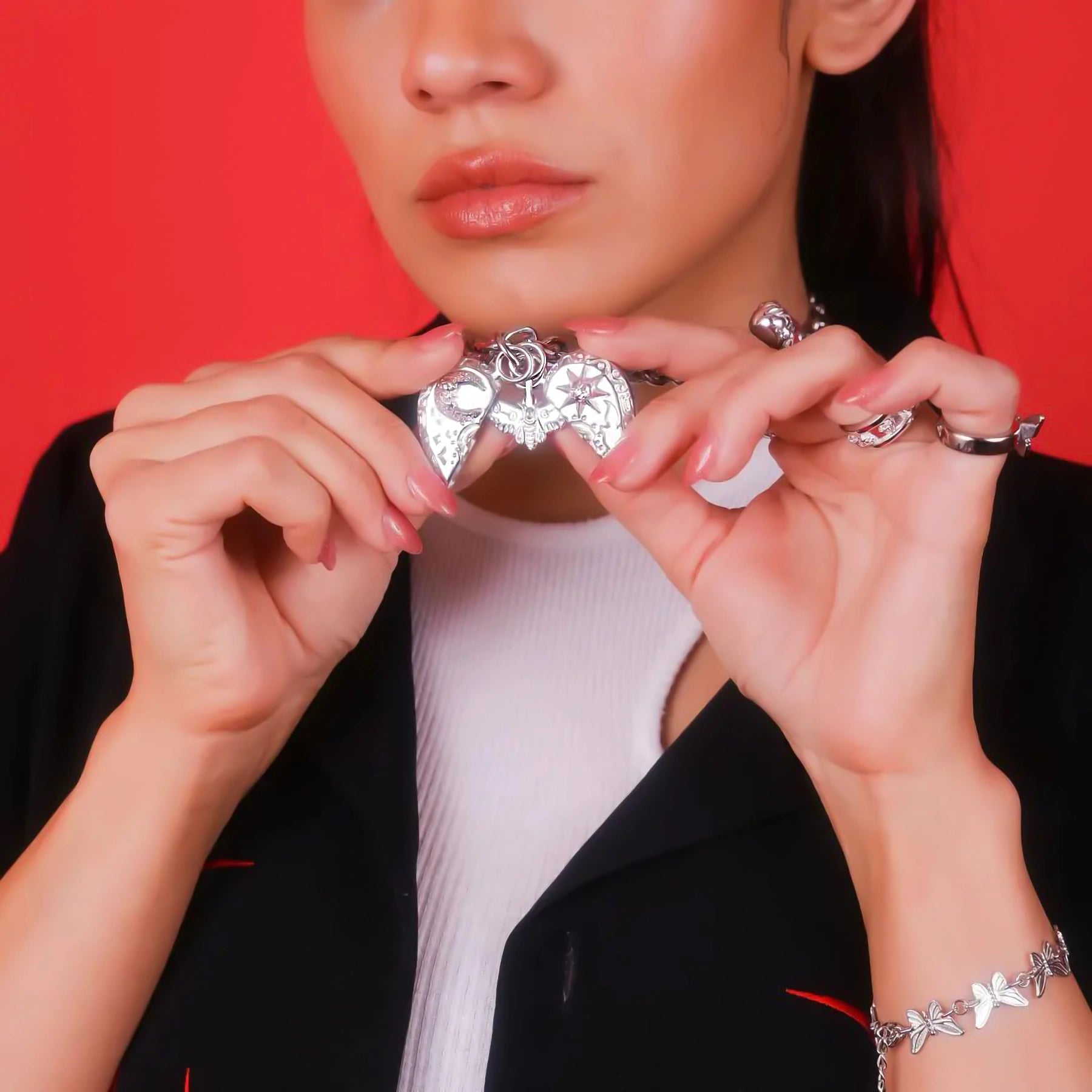 COSMIC HEART PENDANT – Hard Jewelry™