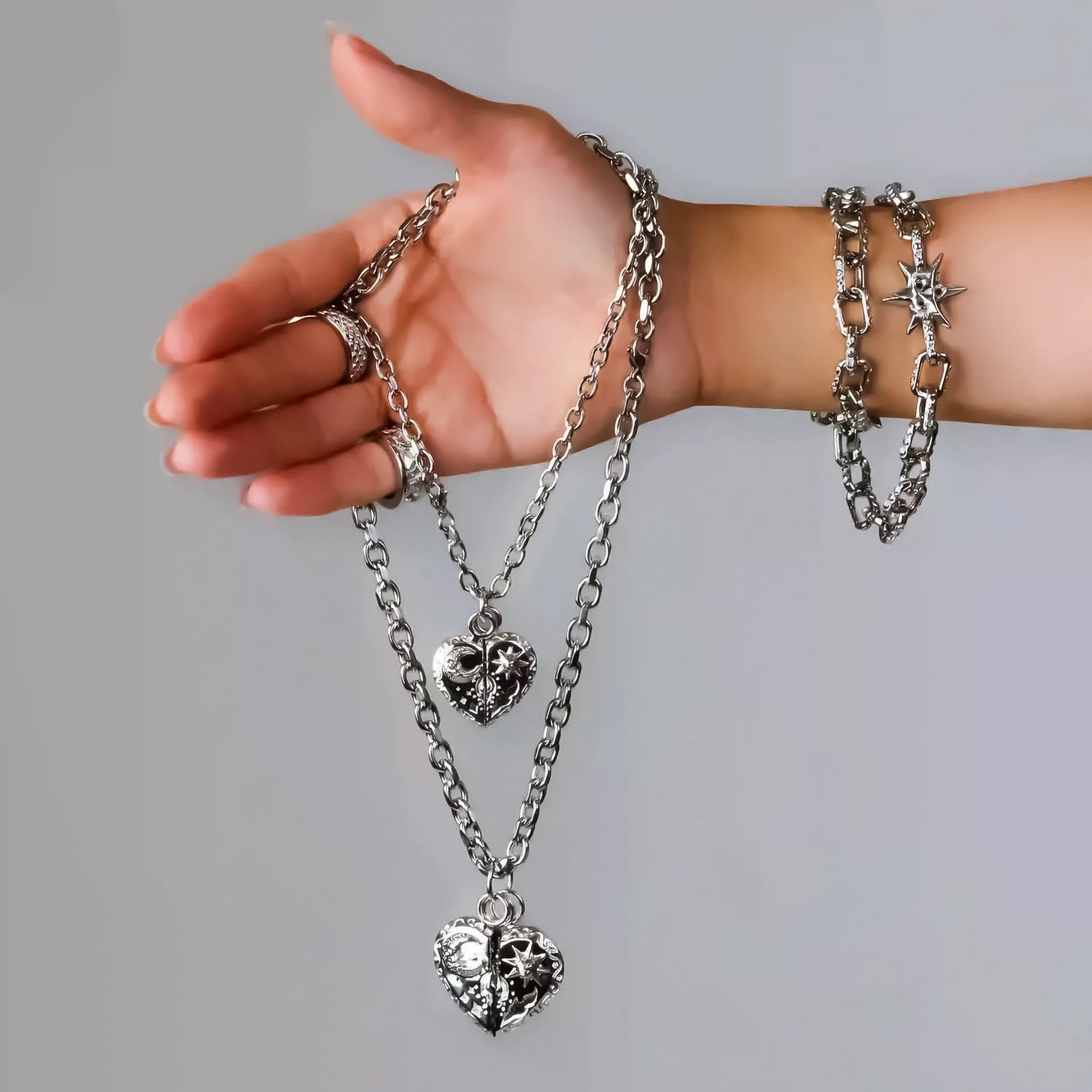 COSMIC HEART PENDANT - Hard Jewelry™