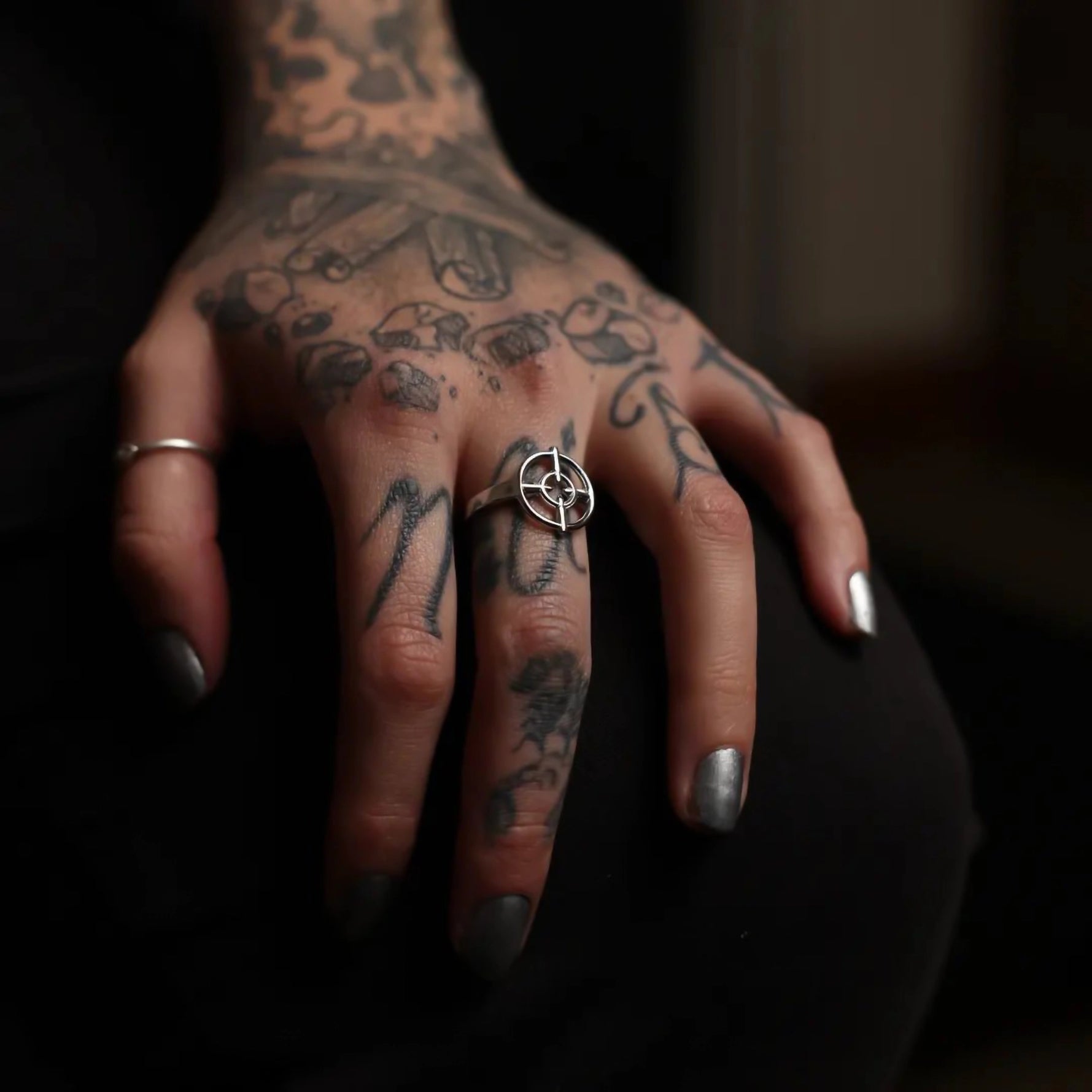 CROSSHAIR RING - Hard Jewelry™