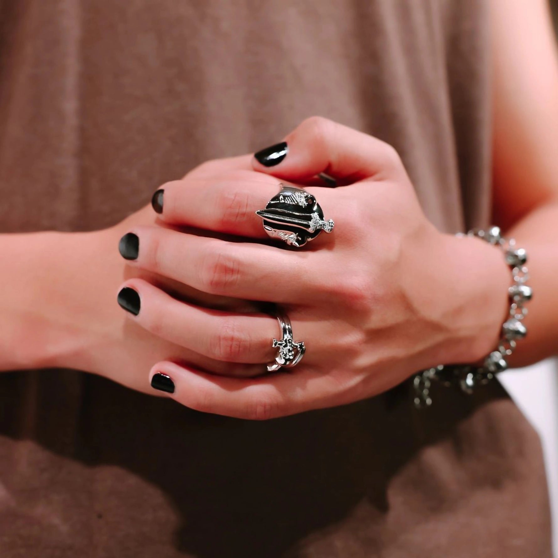 DEATH KNIGHT SWORD RING - Hard Jewelry™