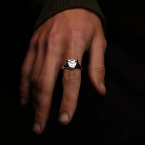 DOODLE DEVIL RING - Hard Jewelry™