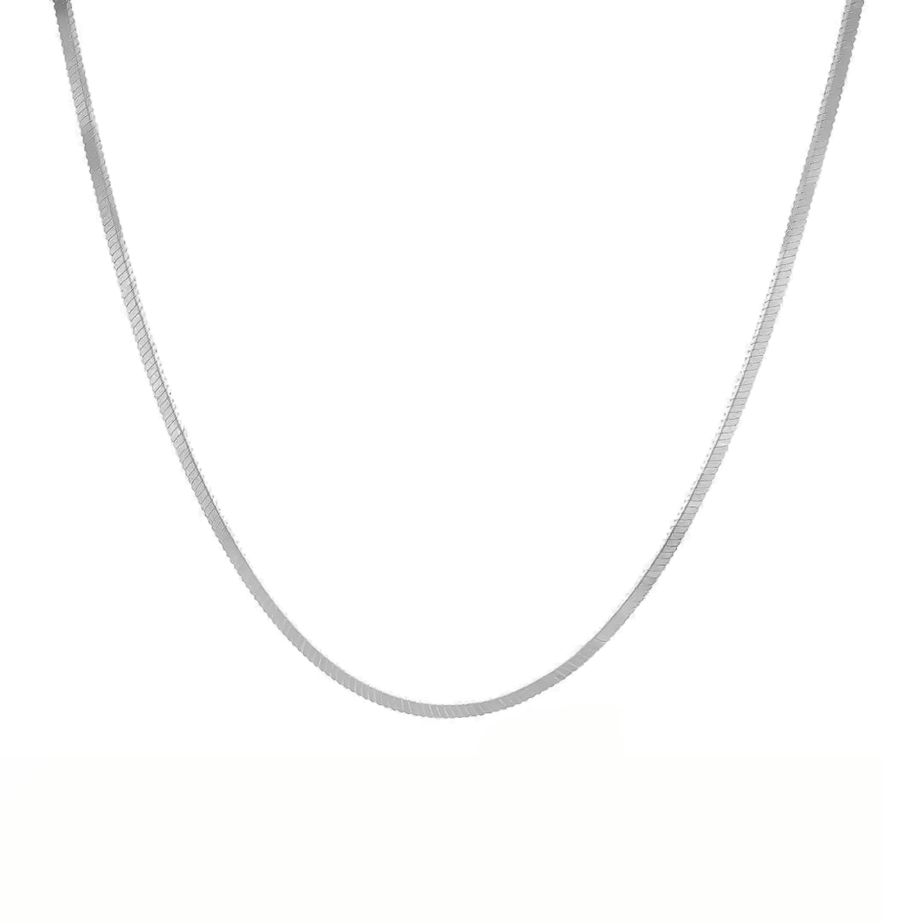 STAINLESS STEEL SQUARE SNAKE CHAIN