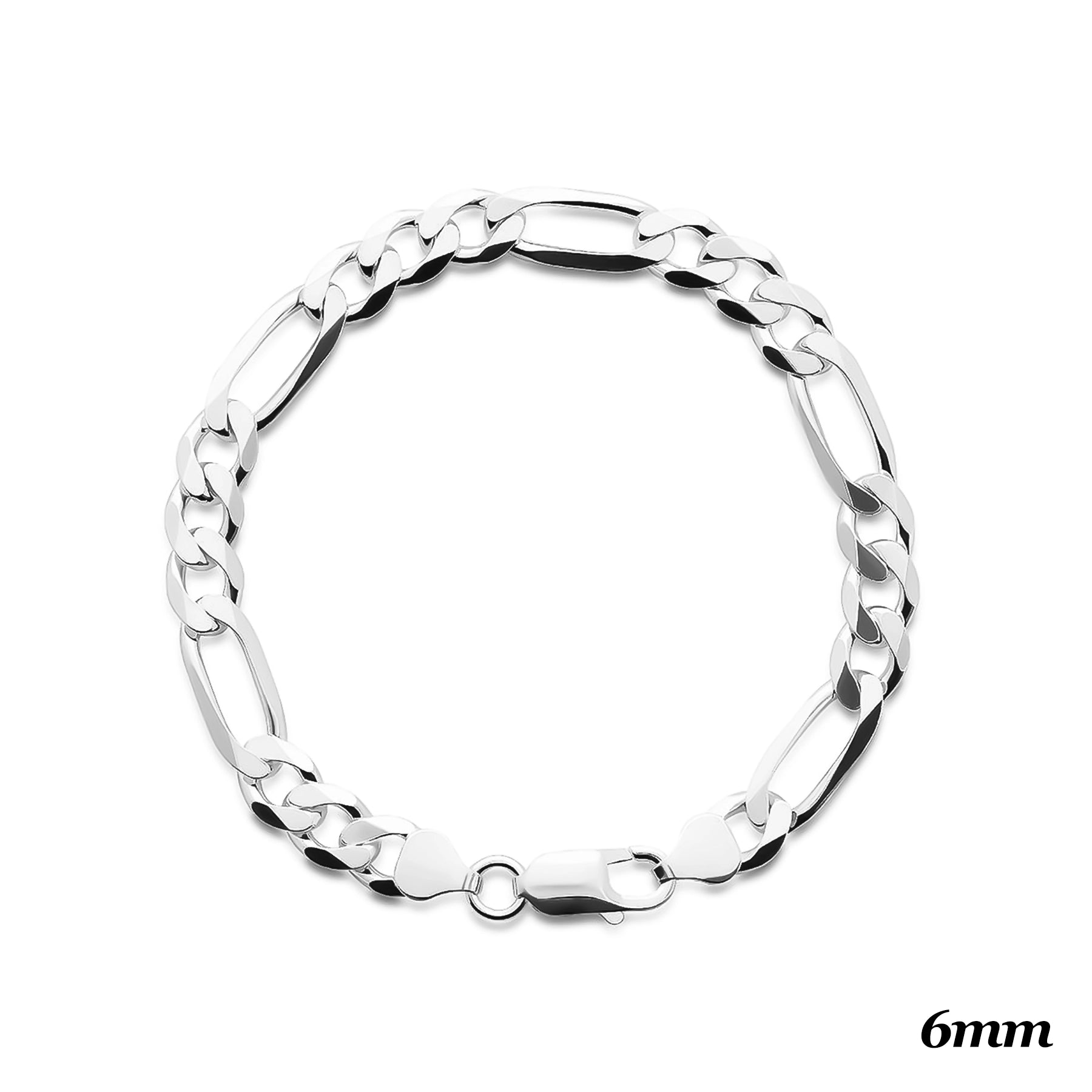 SILVER FIGARO BRACELET