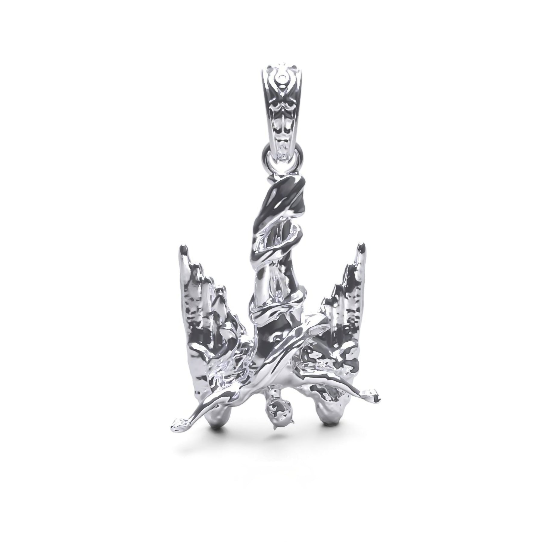 Fallen Angel Rhinestone FALLEN ANGEL PENDANT – Hard Jewelry™