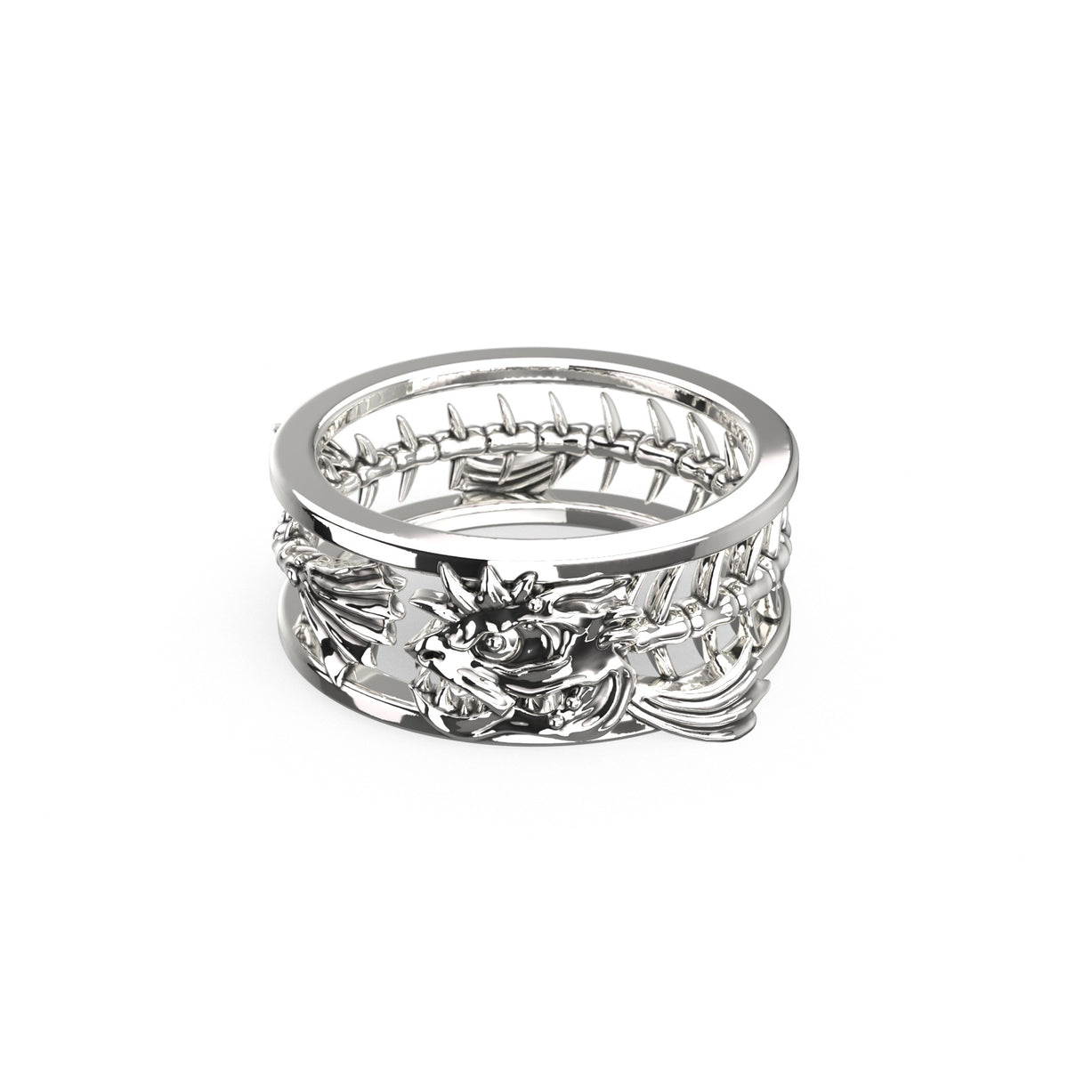 FISH SKELETON RING