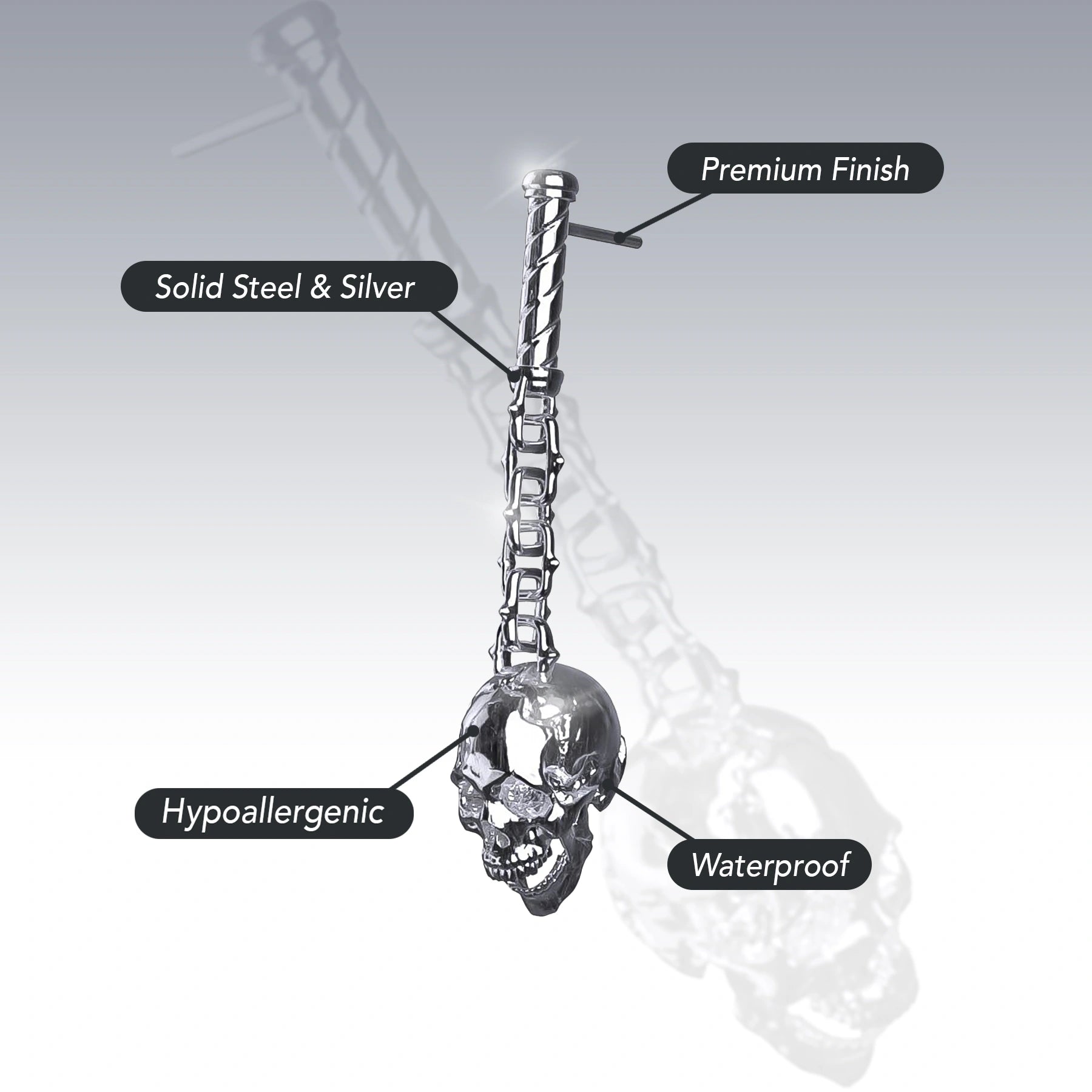 3RD CIRCLE OF HELL EARRING