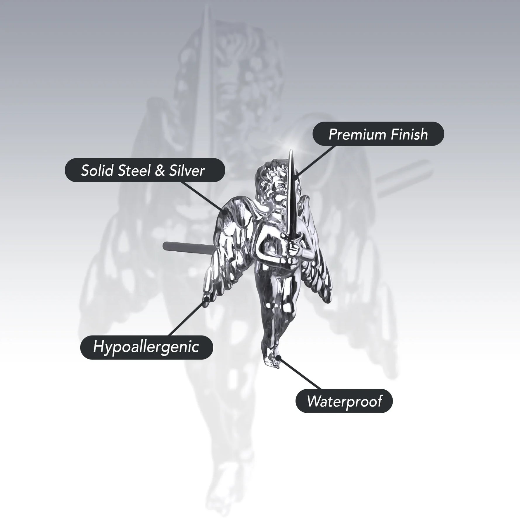 ANGEL EARRING (STUD)