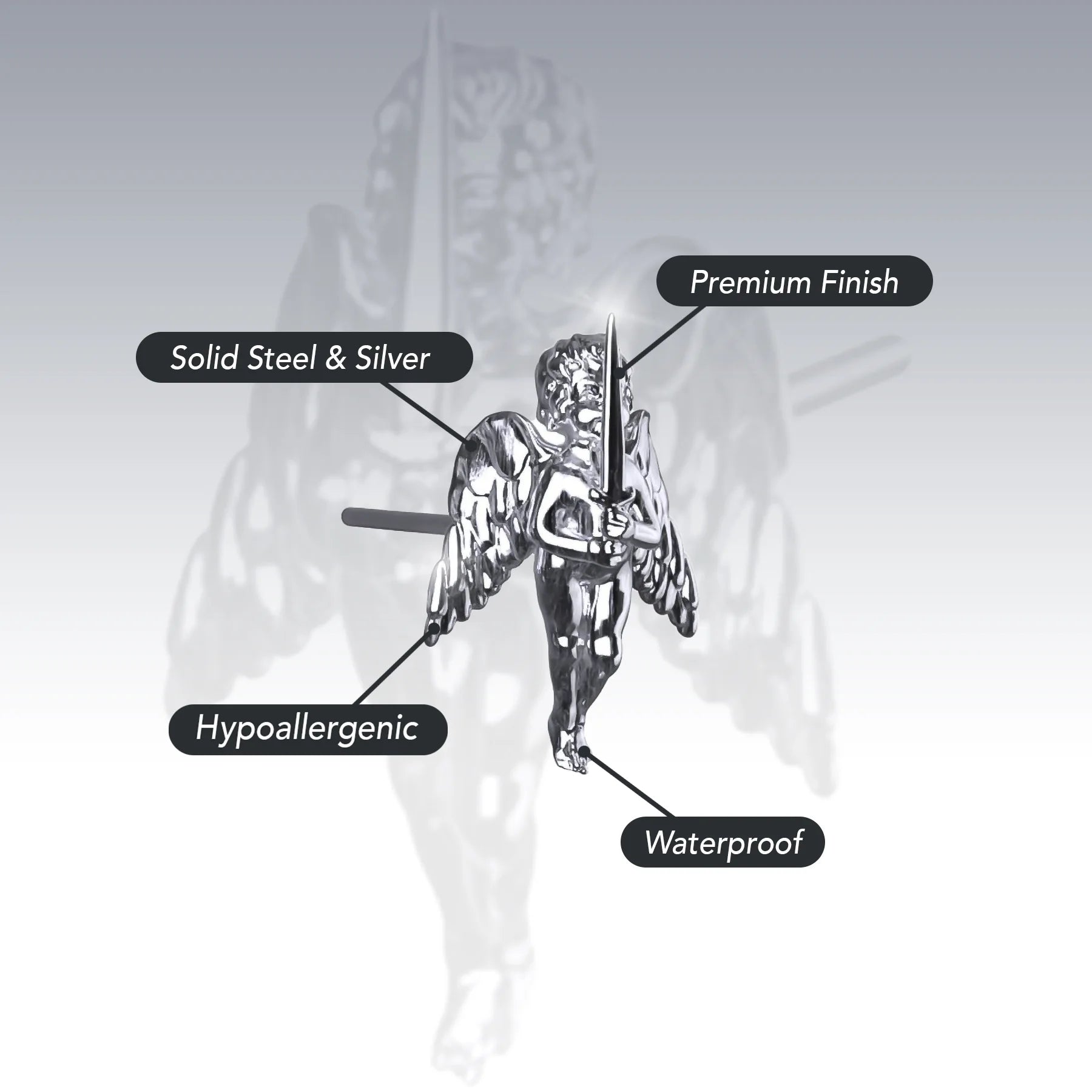 ANGEL EARRING (STUD)