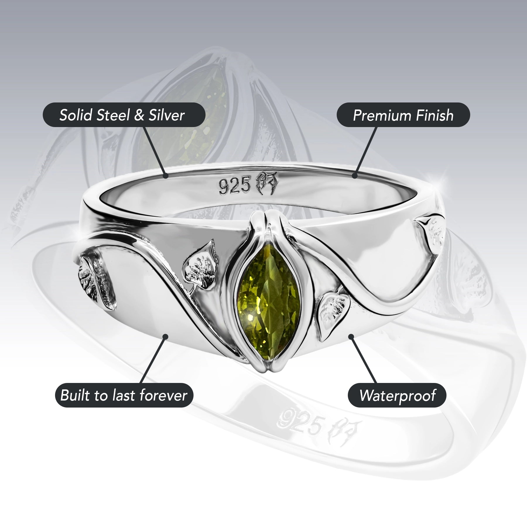 BIRTHSTONE RING (AUGUST)