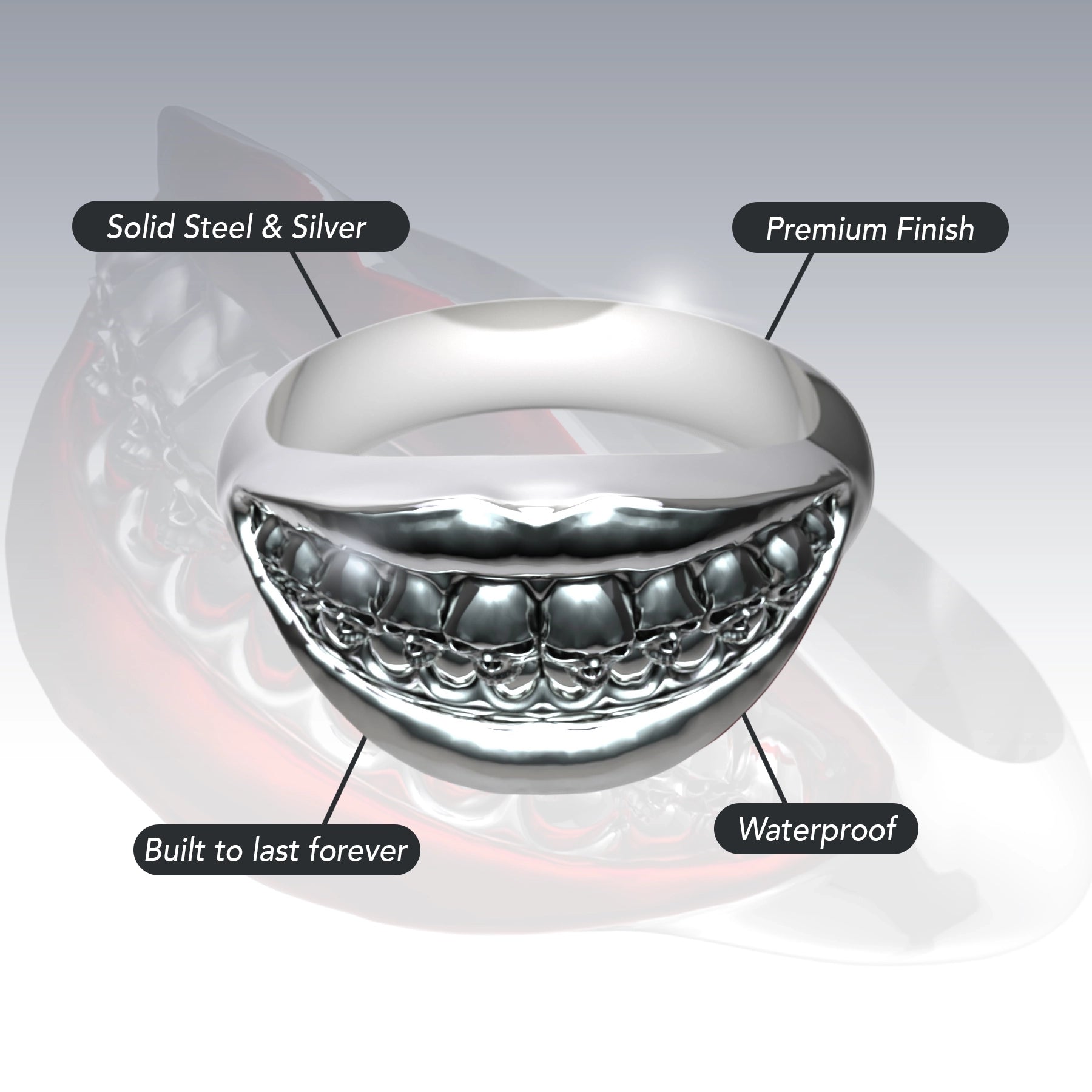 CATACOMB GRILLZ RING