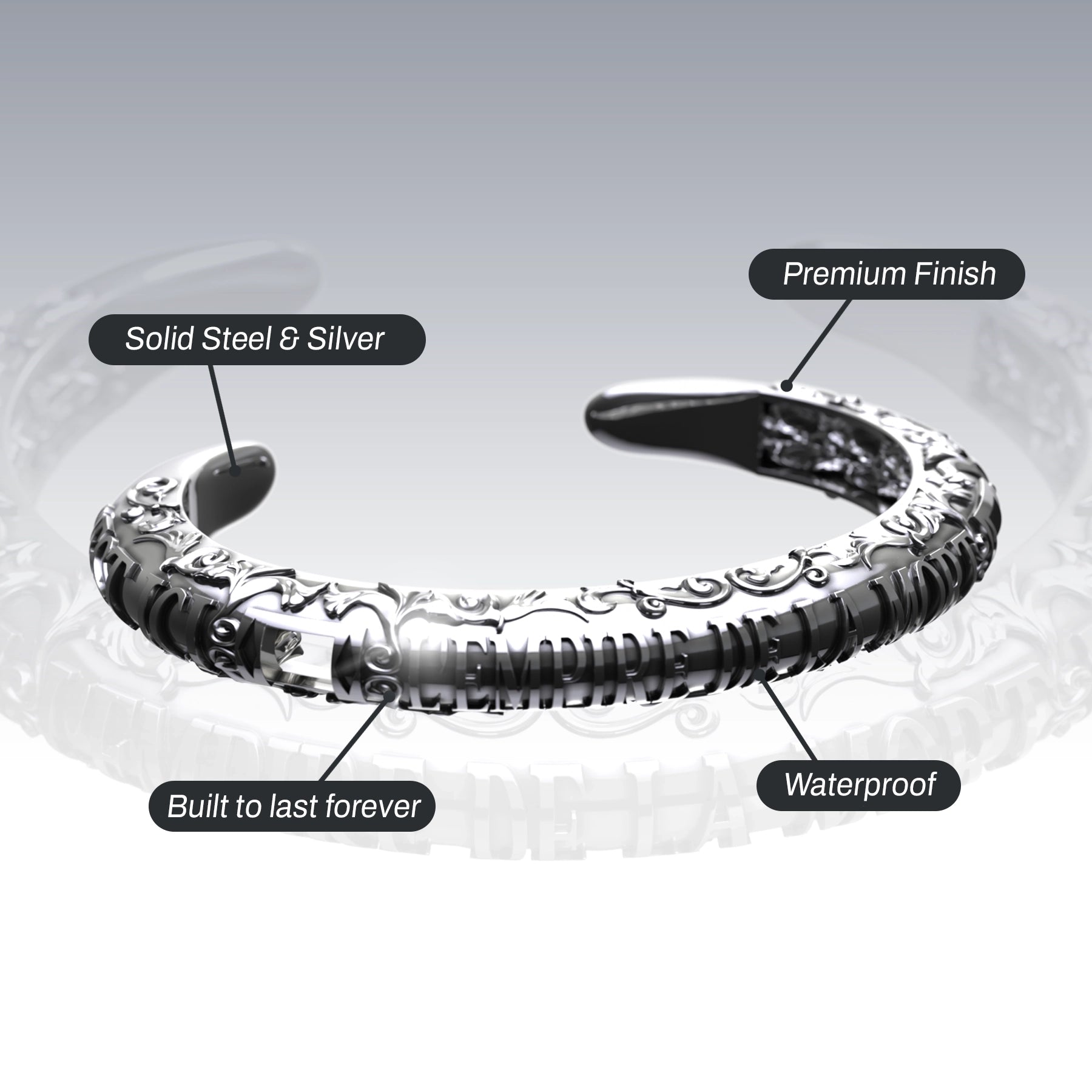CATACOMBS BANGLE BRACELET