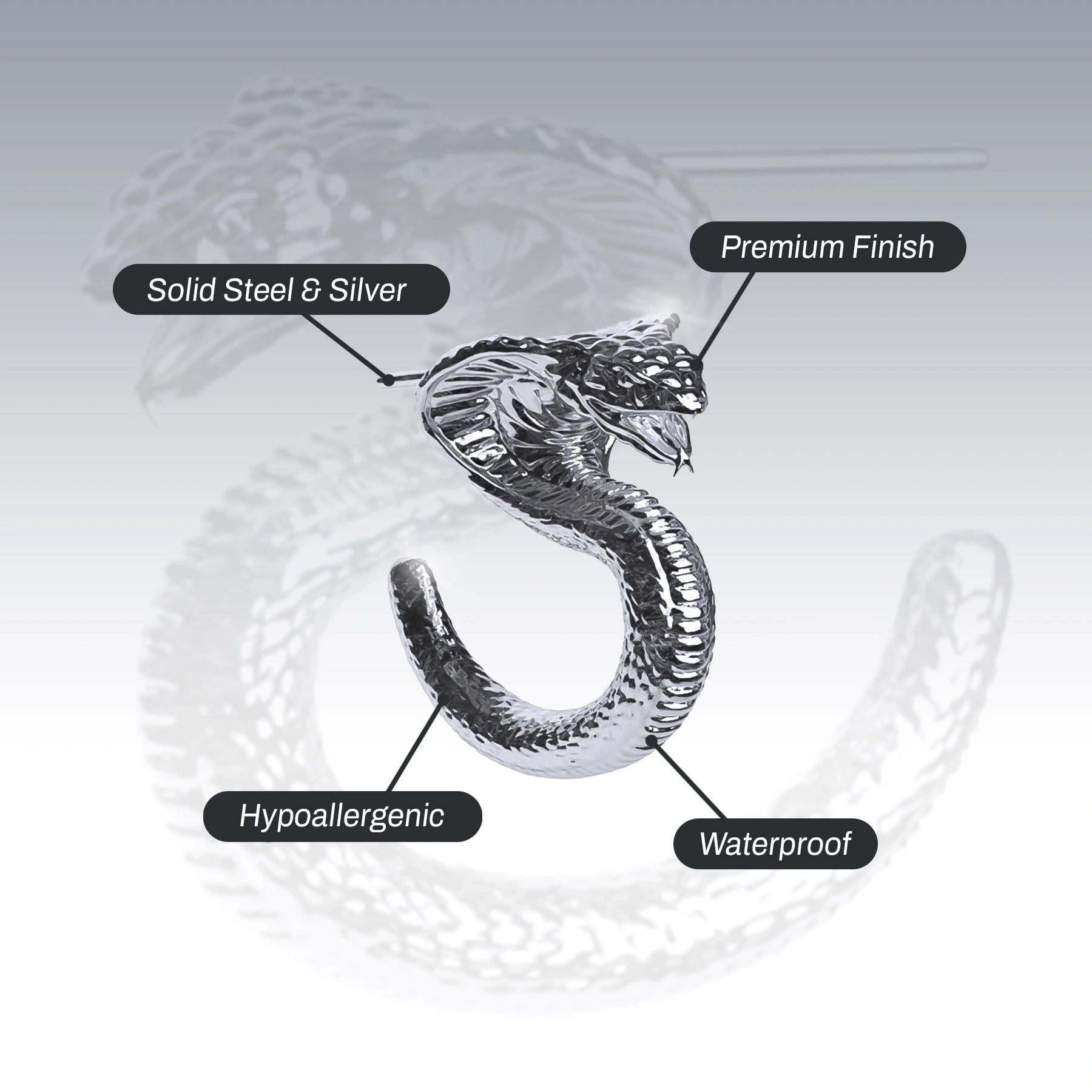 COBRA EARRING