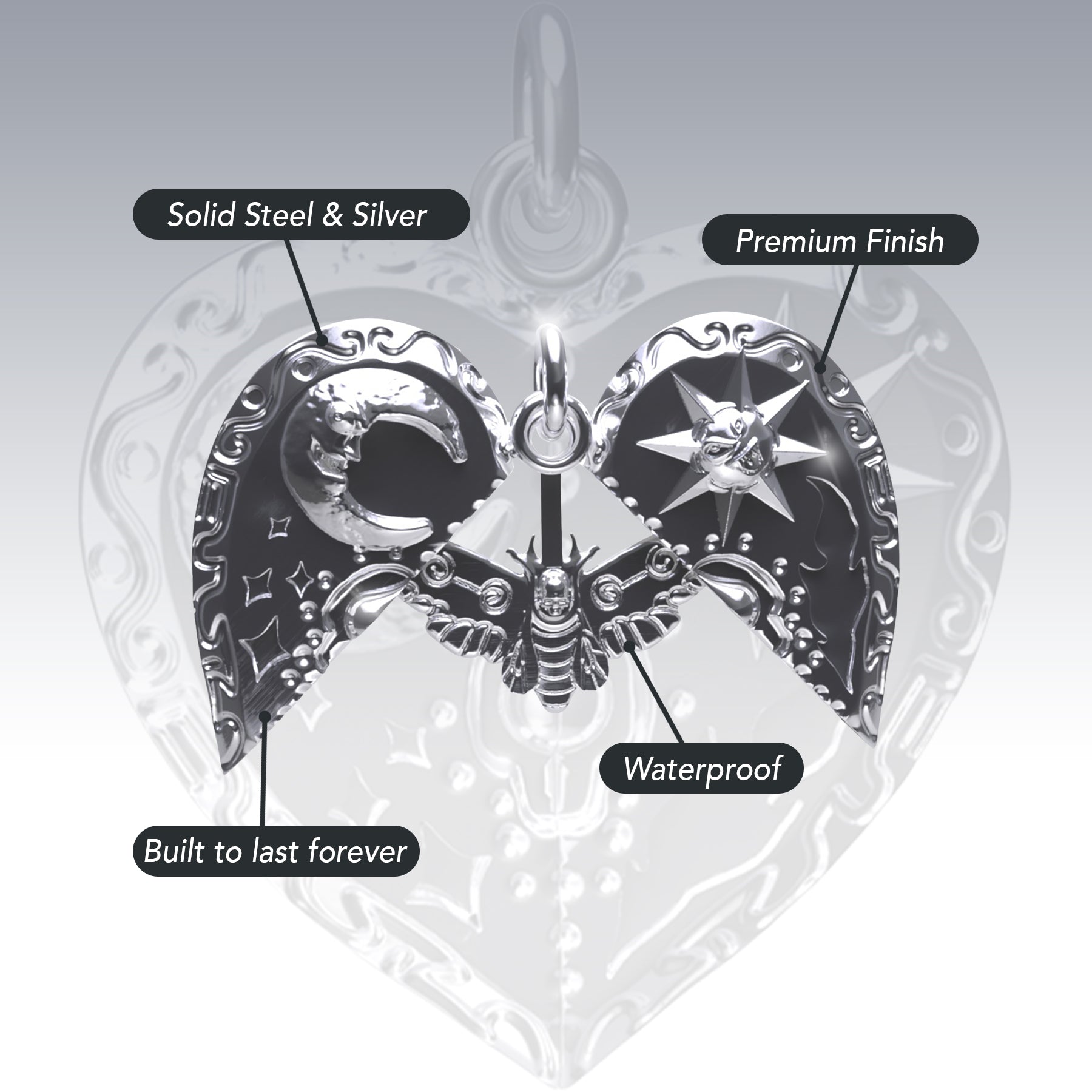 COSMIC HEART PENDANT